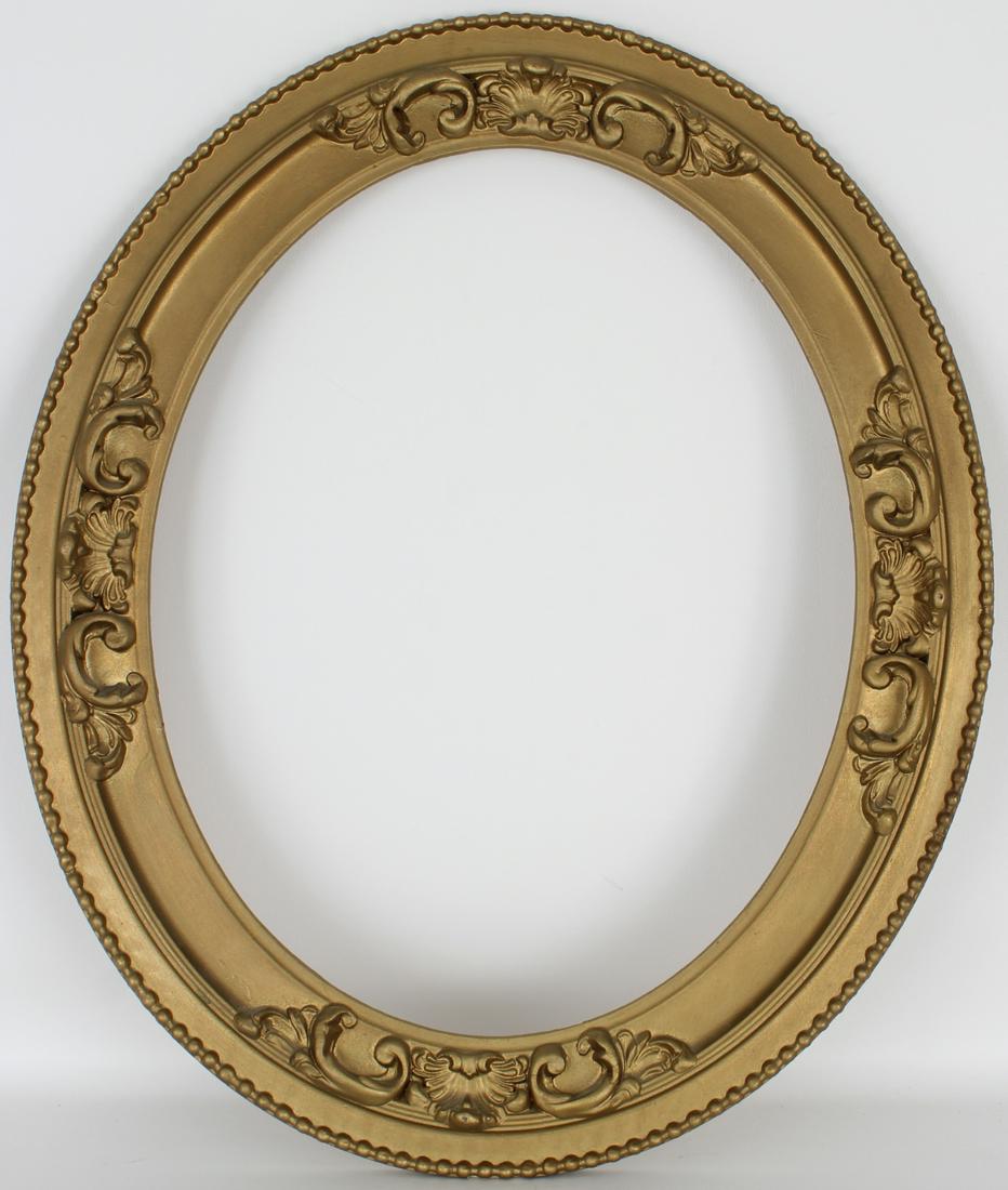 19th C. Carved/Applied Decoration/Gilt Wood Frame (1 of 3)
