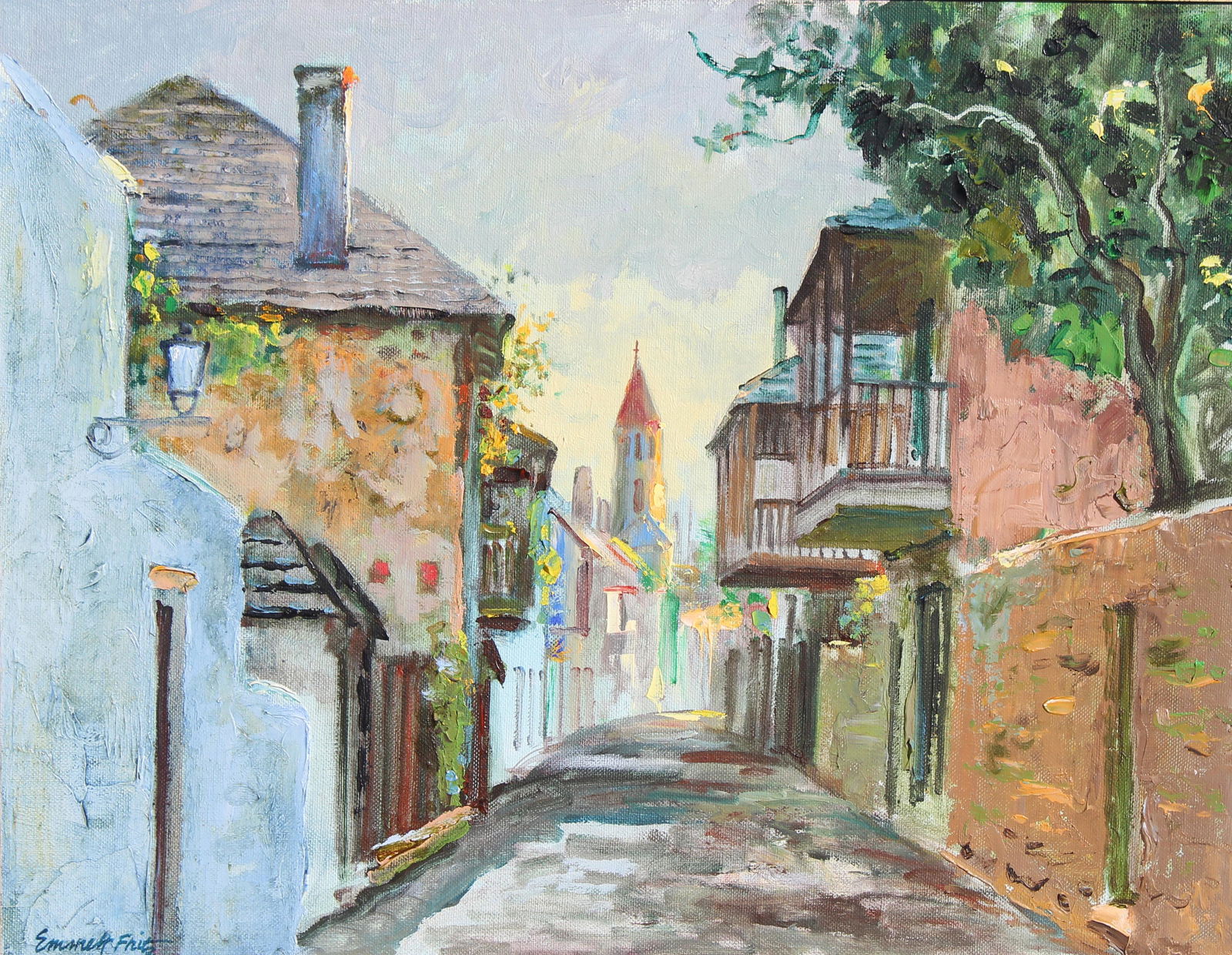 Emmett Fritz (FL. 1917 - 1995) "St. George Street" (1 of 6)