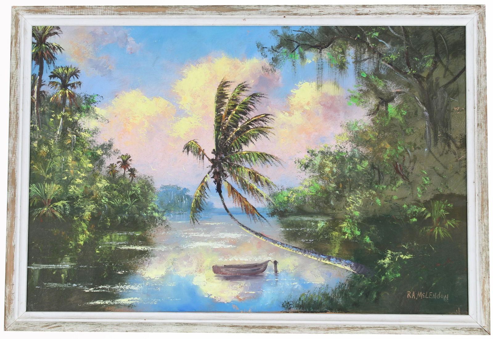 Roy A McLendon (Born 1932) Highwaymen Painting (1 of 5)