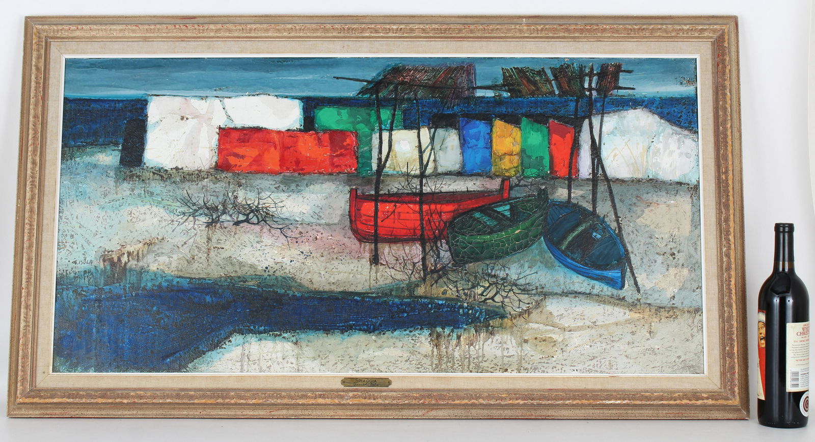 Giancarlo Isola (Italy, Born 1927) "Spiaggia" (1 of 4)