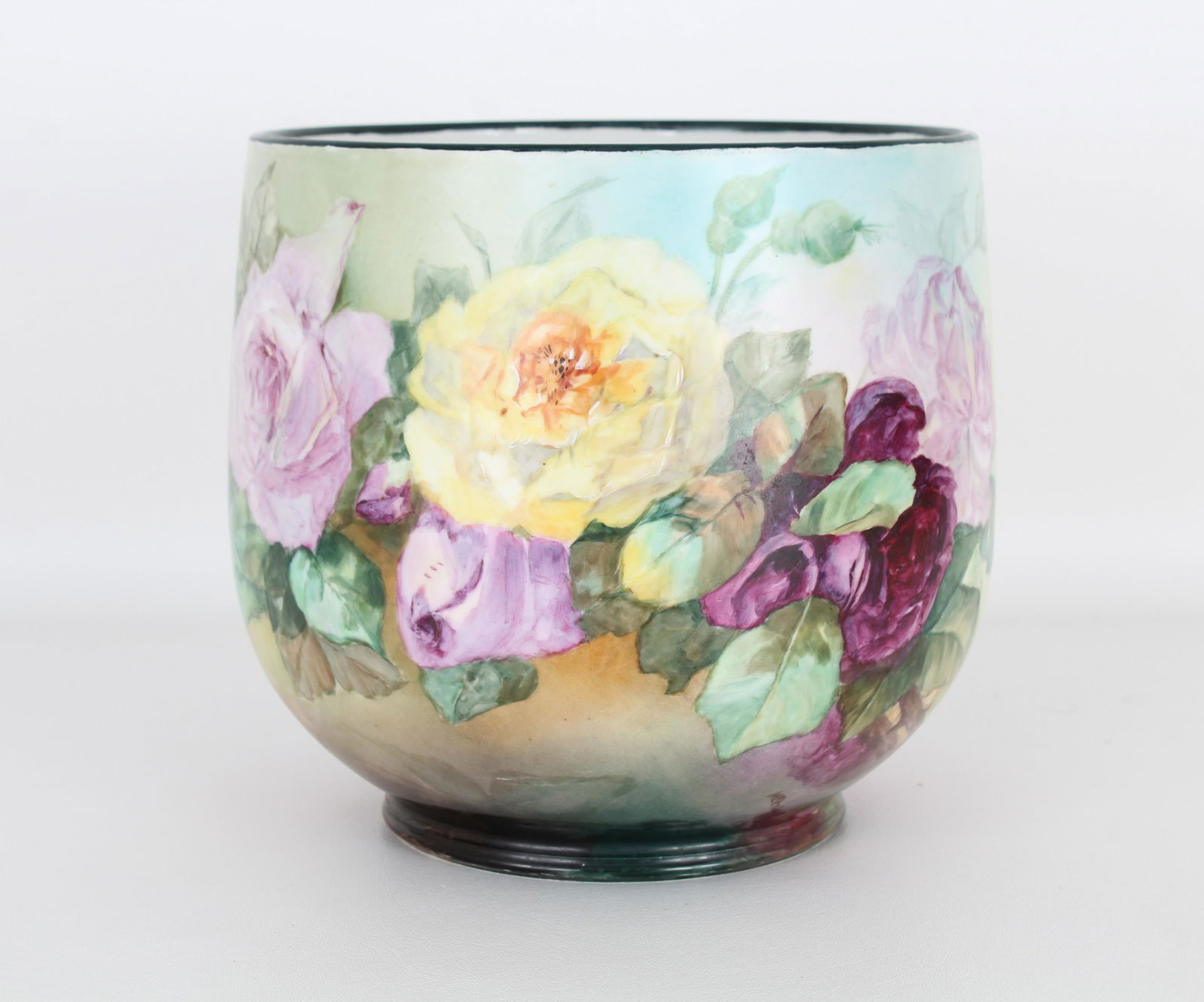 Large Limoges Porcelaine Jardiniere (1 of 7)