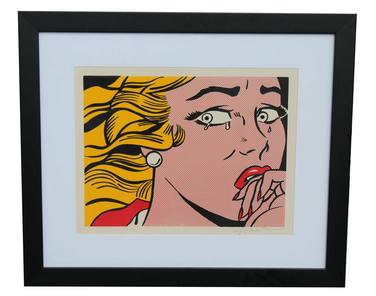 Roy Lichtenstein "Crying Girl", 1963 (1 of 4)