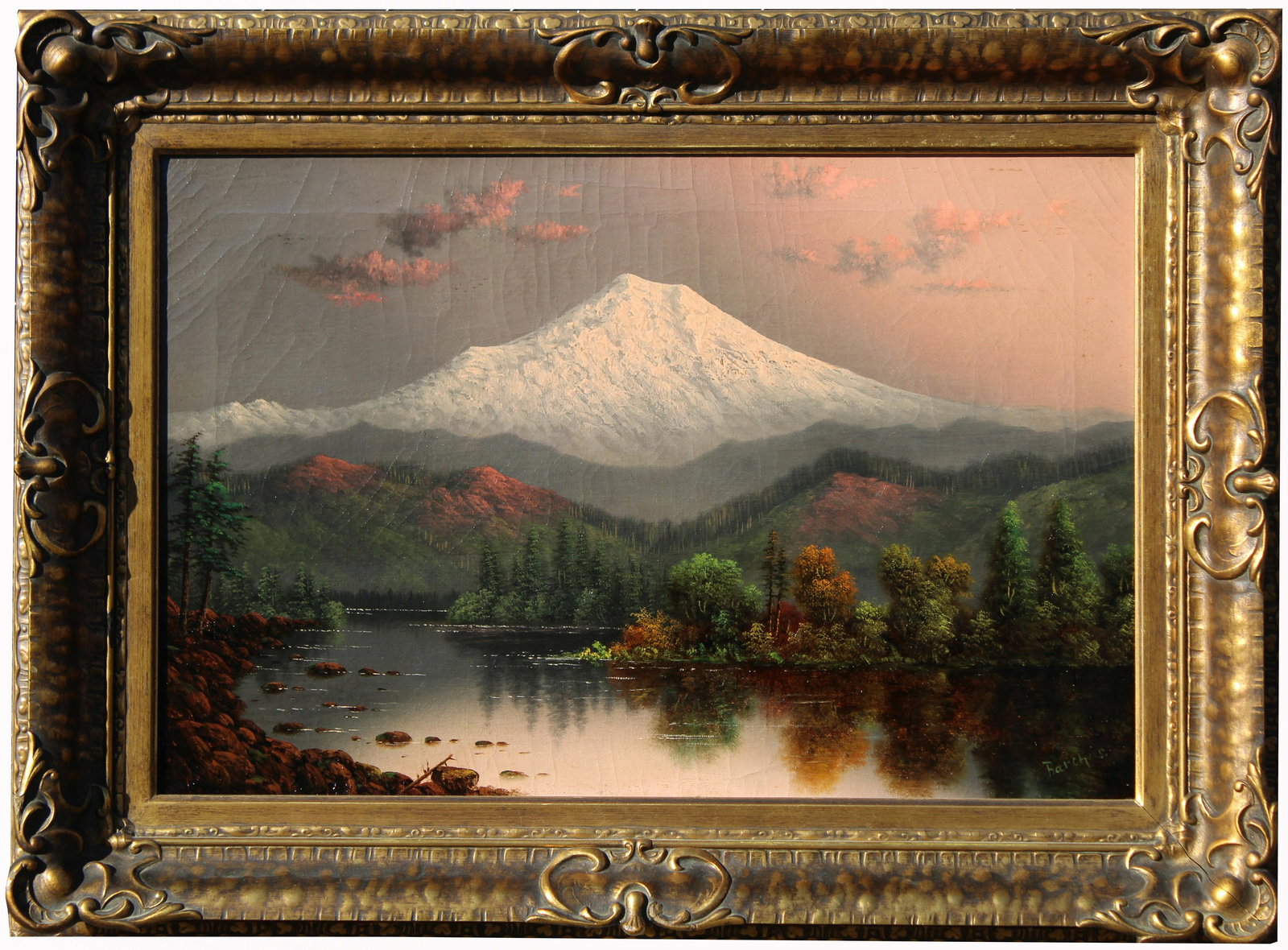 Eliza Barchus (OR, CA, KS, 1857 - 1959) Mount Hood (1 of 5)