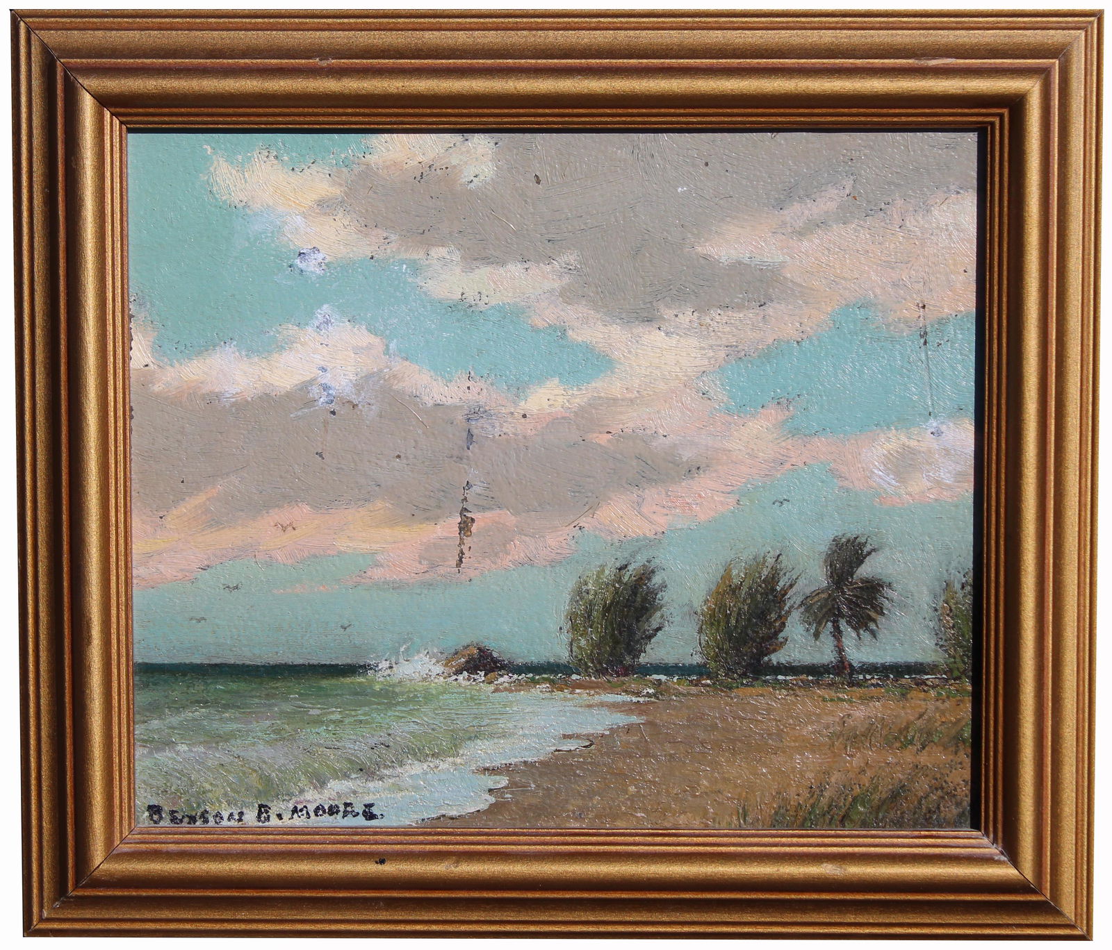 Benson B Moore (1882 - 1974) Ft. Lauderdale Beach (1 of 4)