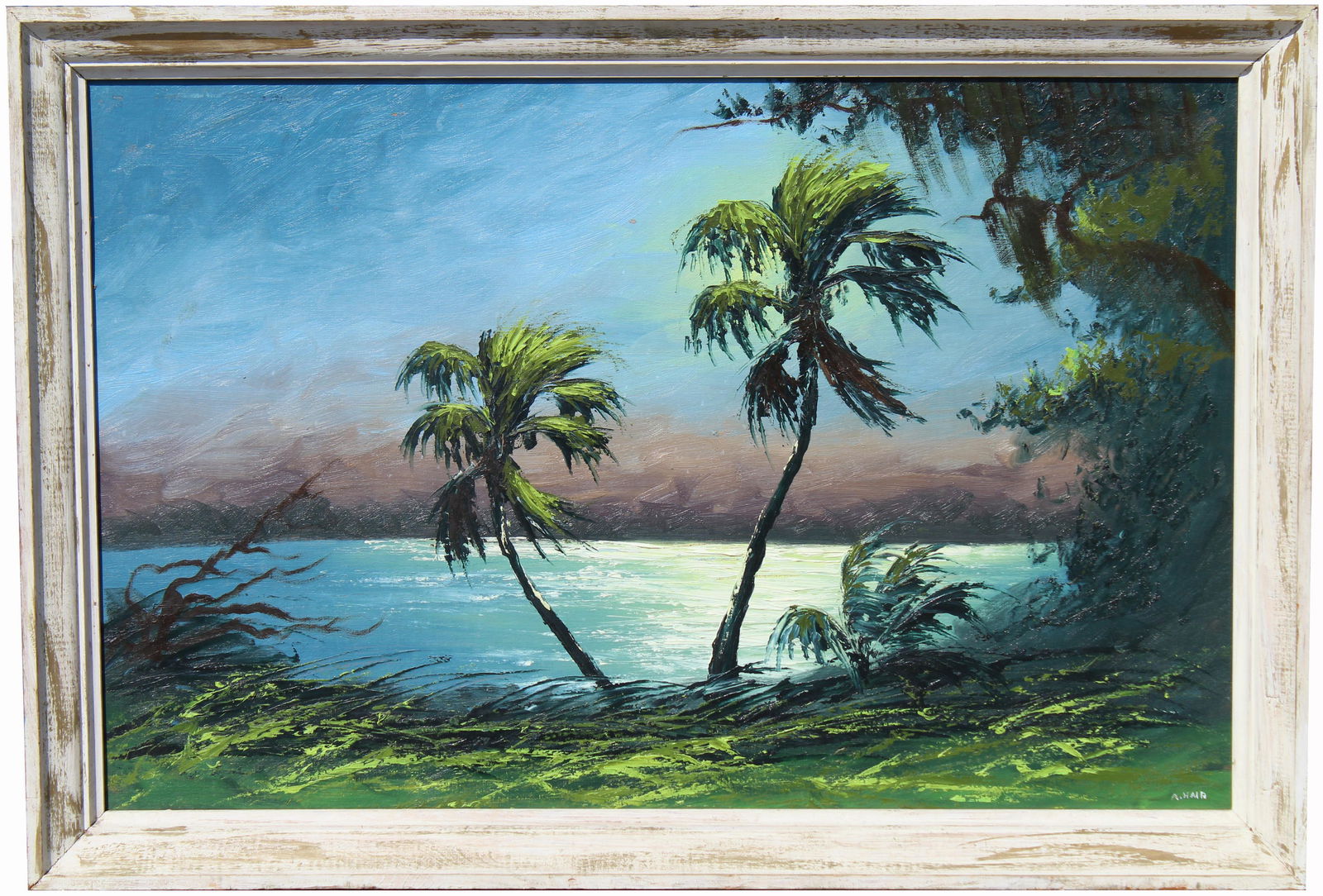 Alfred Hair (1941-1971) FL Highwayman Painting (1 of 4)