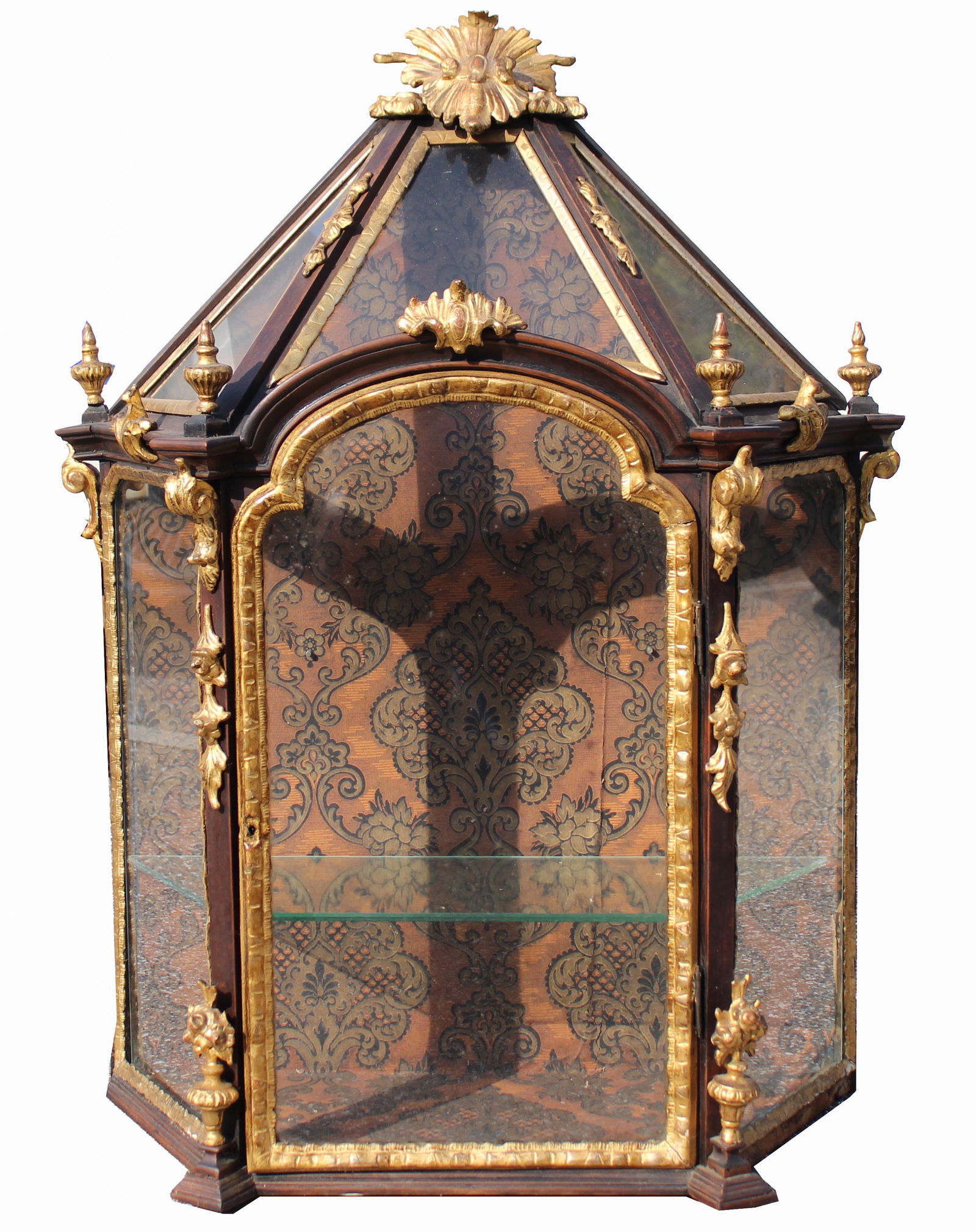 Antique French Louis XV Style Vitrine (1 of 3)
