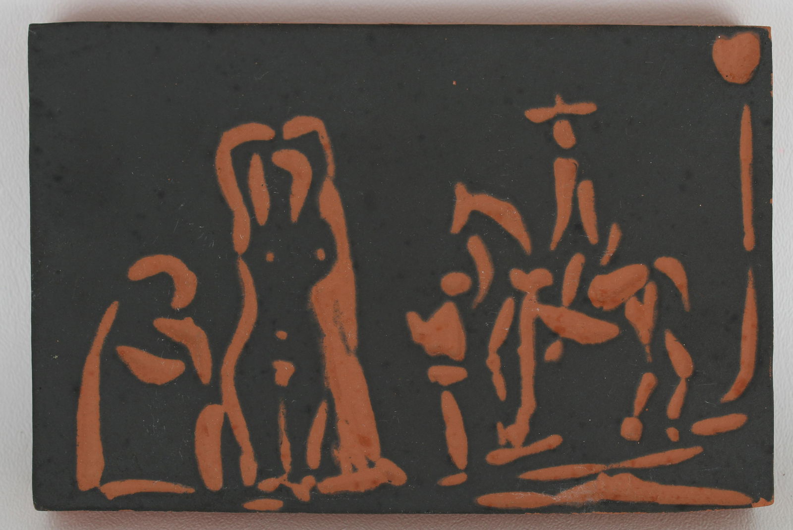 Picasso Madoura 'Personnages et cavalier' Plaque (1 of 6)