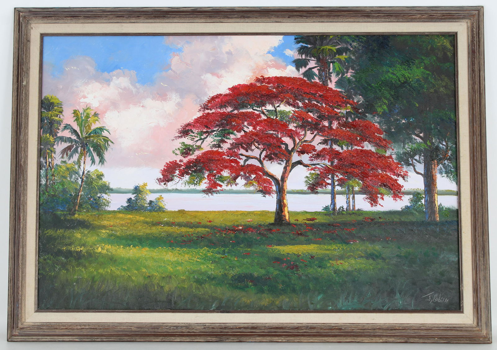 James Gibson (1938-2017) Florida Highwayman (1 of 6)