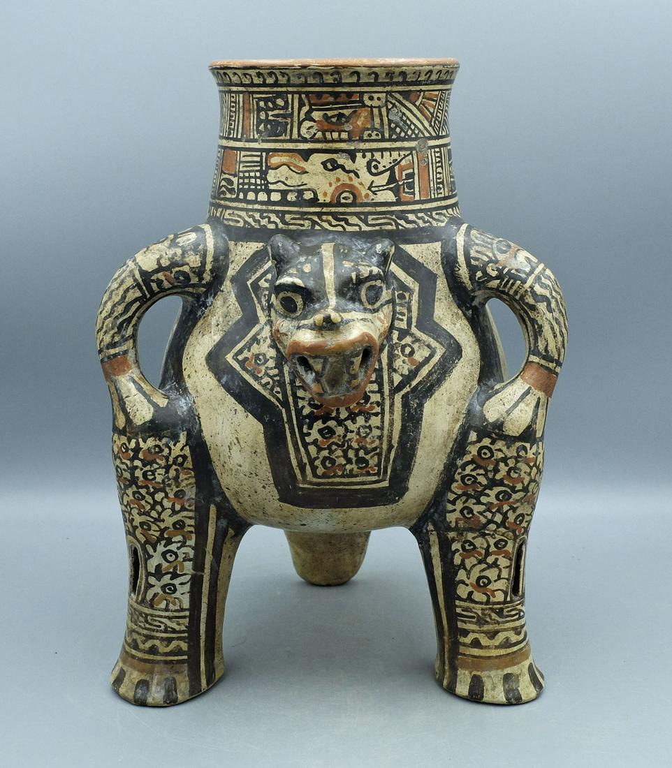 Nicoya Jaguar Urn - Costa Rica, ca. 1200 - 1500 AD (1 of 4)