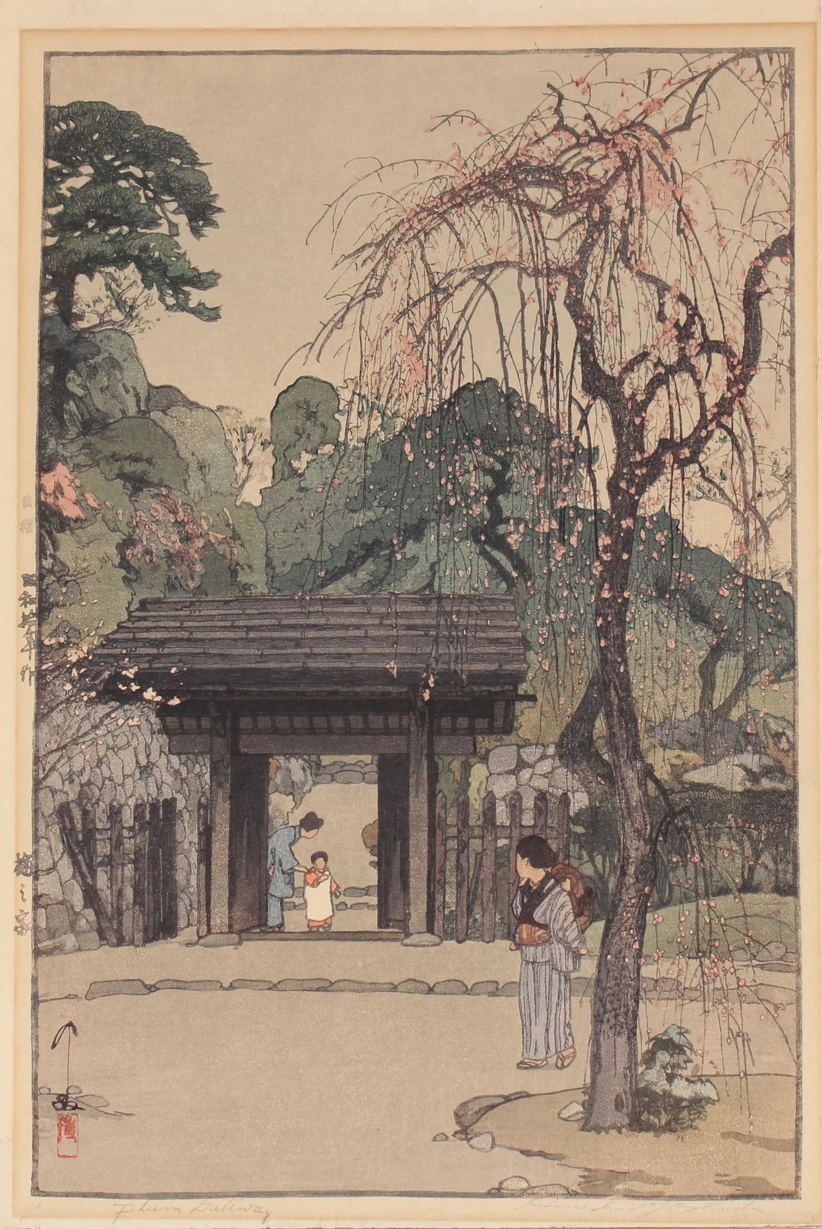 Hiroshi Yoshida (1876 - 1950) Woodblock (1 of 6)