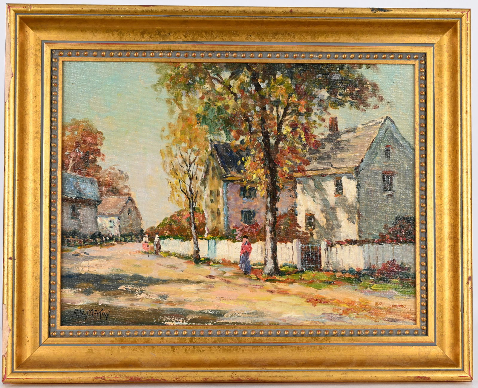 Frances H. McKay (1911 - 2001) "A Maine Village" (1 of 7)