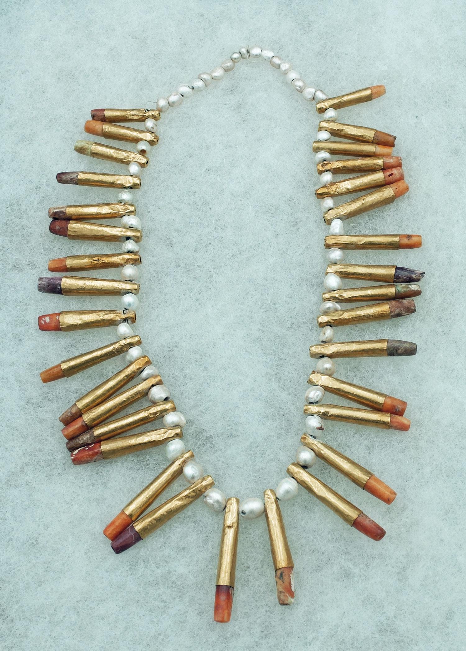 Cocle Gold Necklace - Panama, ca. 500 - 1200 AD (1 of 2)