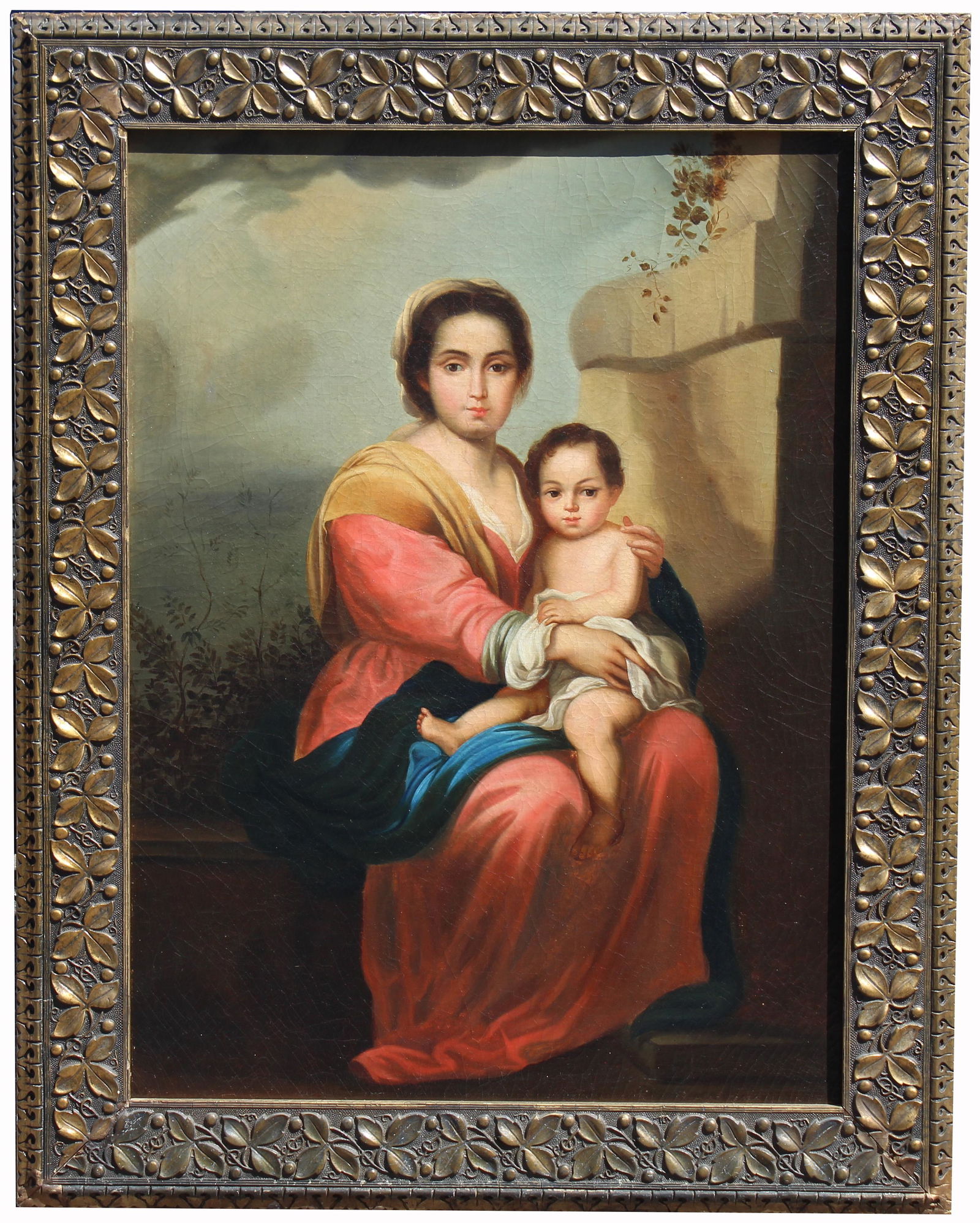 After Murillo, Madonna and Child Painting (1 of 3)