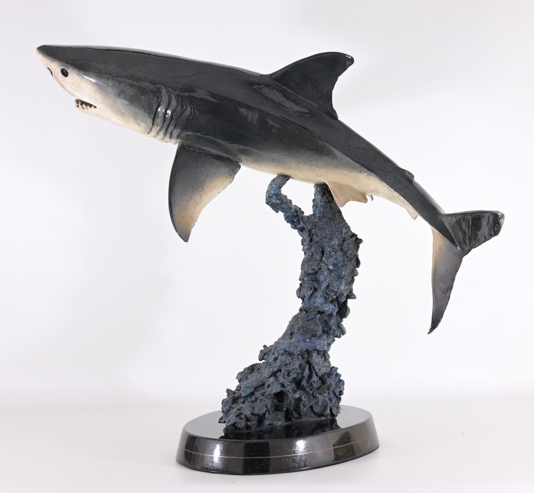 Robert Wyland "Great White" Bronze (1 of 8)