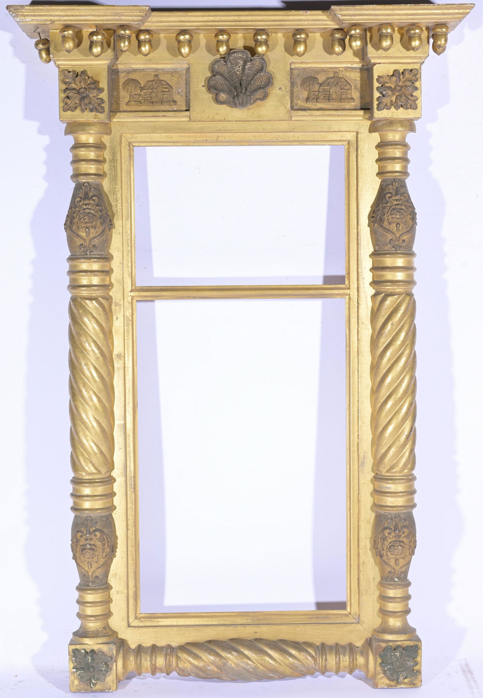 Antique Gilt American Mirror (1 of 5)