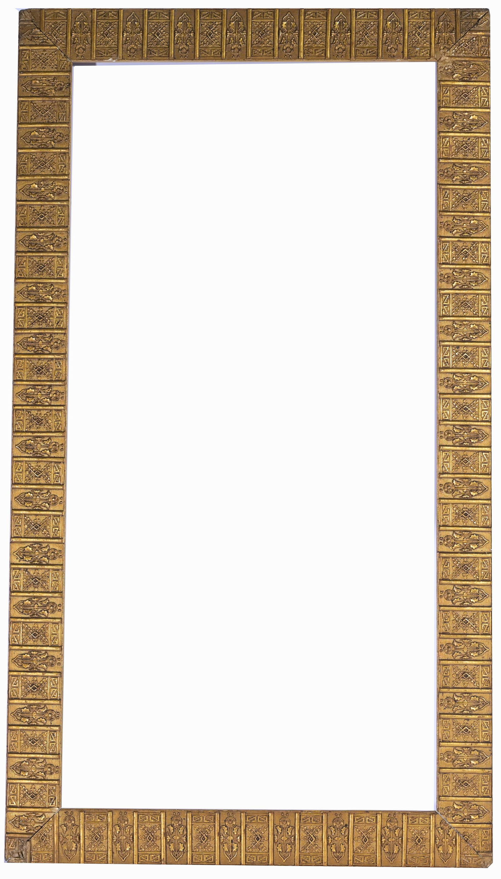 American, 1880's Gilt Wood Frame: American, 1880's Gilt Wood Frame Provenance: The historic period frame collection of Eli Wilner. The collection previously included frames adorning 28 paintings on the walls of the White House, as wel