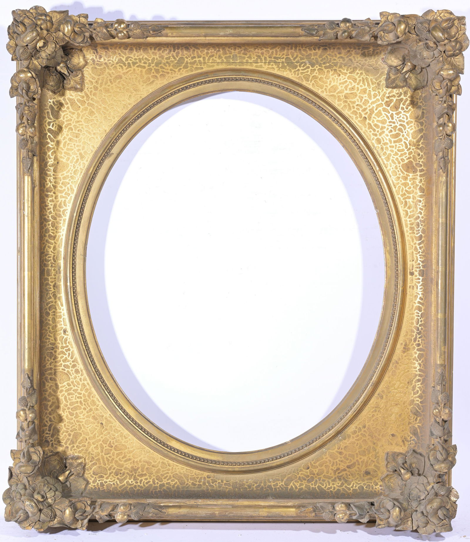 American School 1850's Oval Frame (1 of 8)