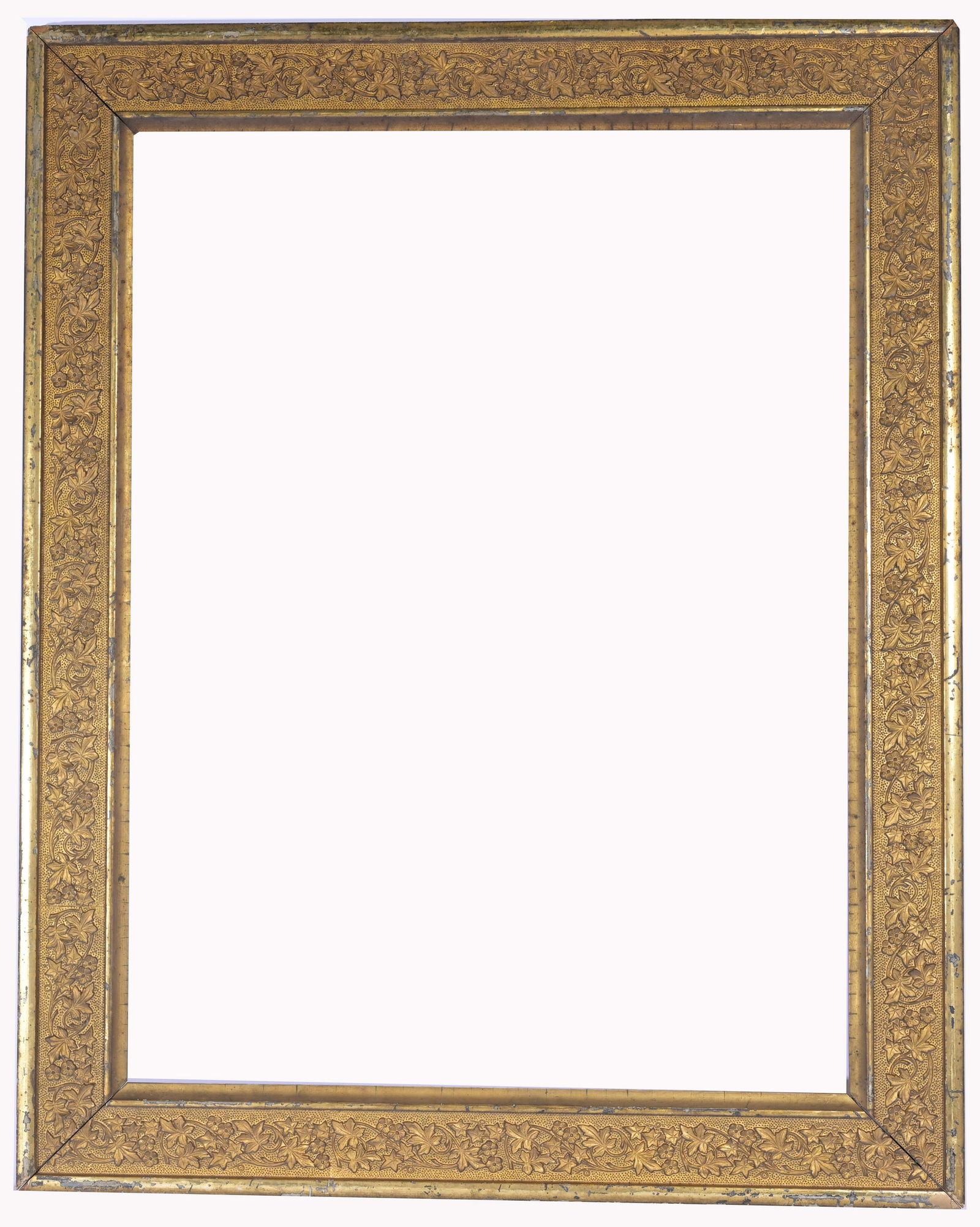 American, 1880's Gilt Wood Frame: American, 1880's Gilt Wood Frame. Provenance: The historic period frame collection of Eli Wilner. The collection previously included frames adorning 28 paintings on the walls of the White House, as we