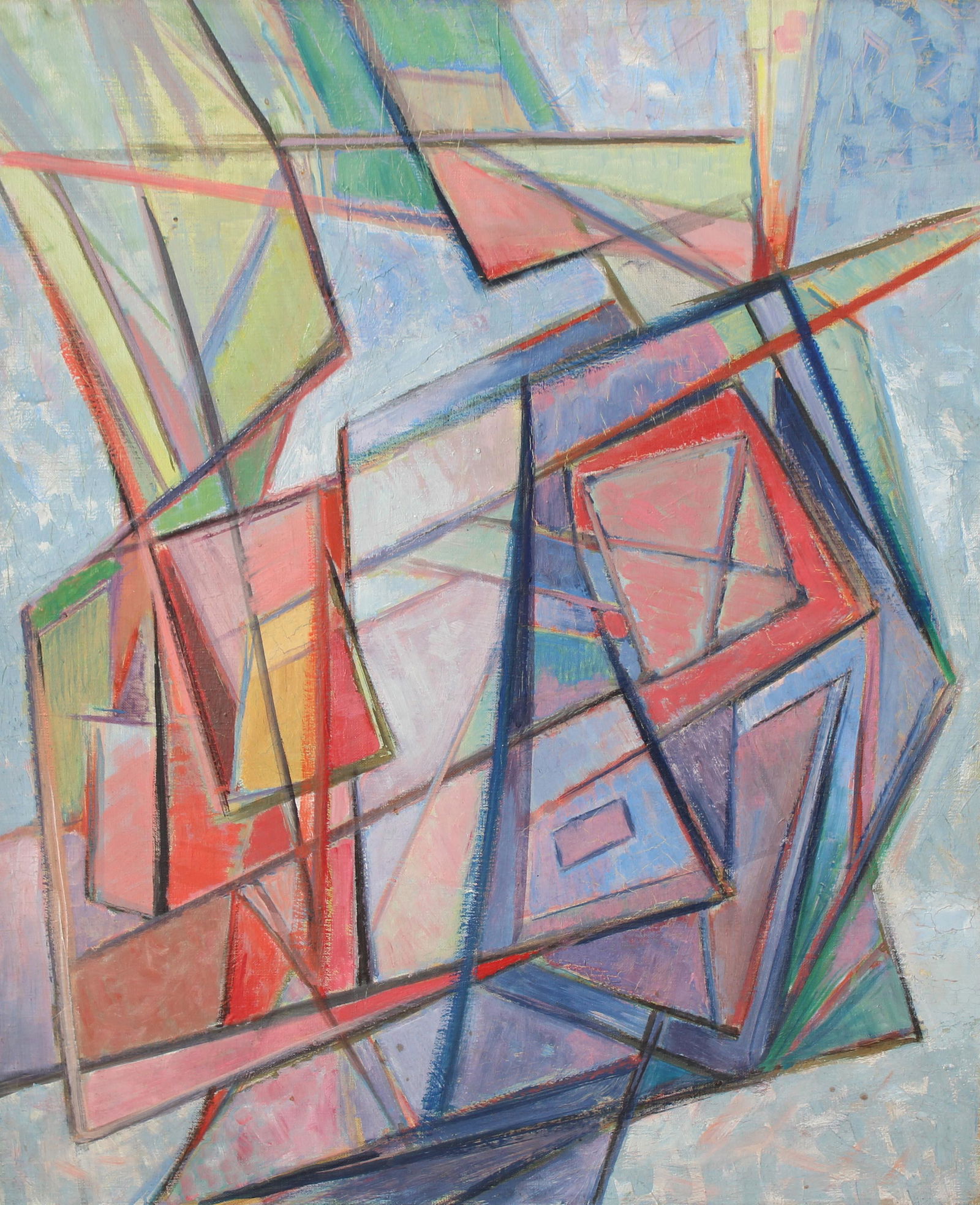 Thomas Brownell Eldred (1903 - 1993): Thomas Brownell Eldred (New York, Michigan, 1903 - 1993) Oil on Canvas. Signed verso on stretcher. Provenance: current owner purchased artwork from estate of Thomas Eldred's son Sight Size: 29.25 x 24