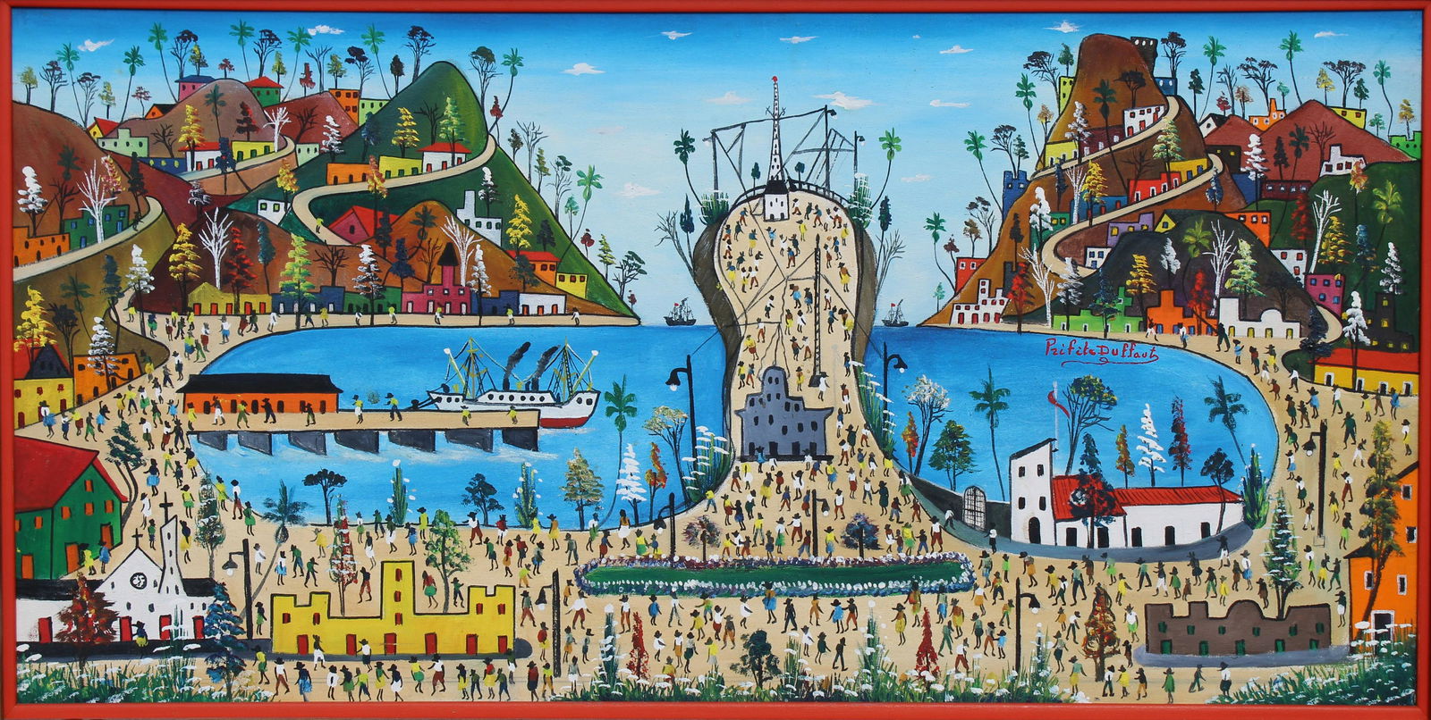 Prefete Duffaut (Haitian, 1923 - 2012) (1 of 7)