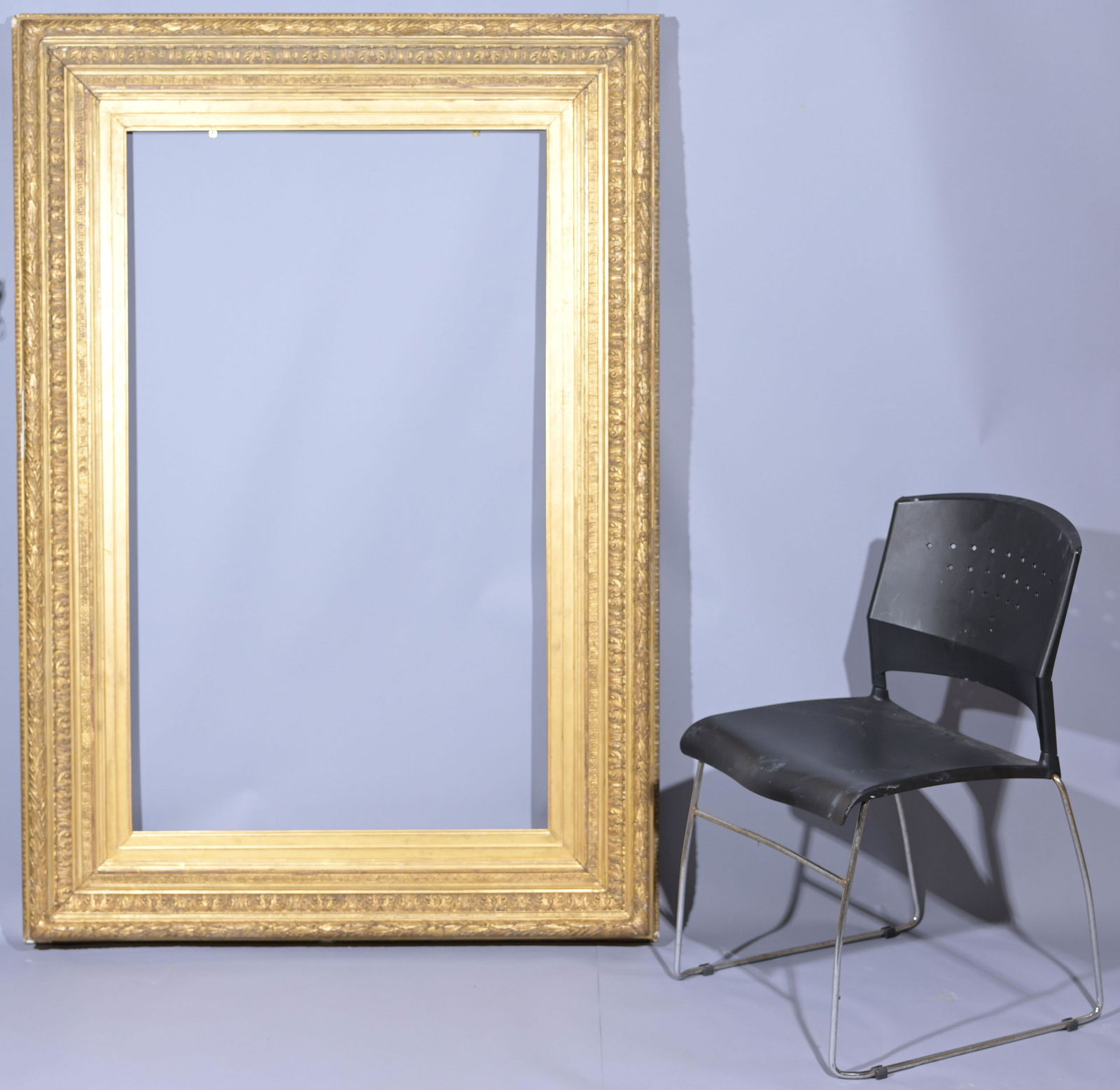 English 19th C. - 50 3/8 x 30.25: English 19th C. Rabbet Size: 50 3/8 x 30.25 in. Overall Framed Size: 64 x 45 in. (97-475) (OS) Provenance: The historic period frame collection of Eli Wilner. The collection previously included frames