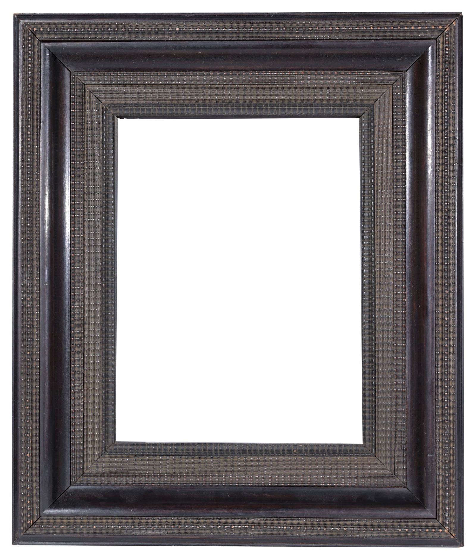 Dutch 19th C Ebonized Frame- 13.75 x 10.5 (1 of 6)