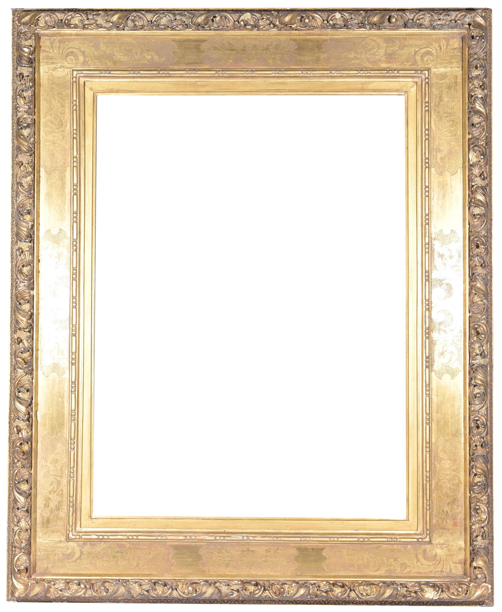 European 19th C. Punched Frame - 35.75 x 26 5/8 (1 of 10)