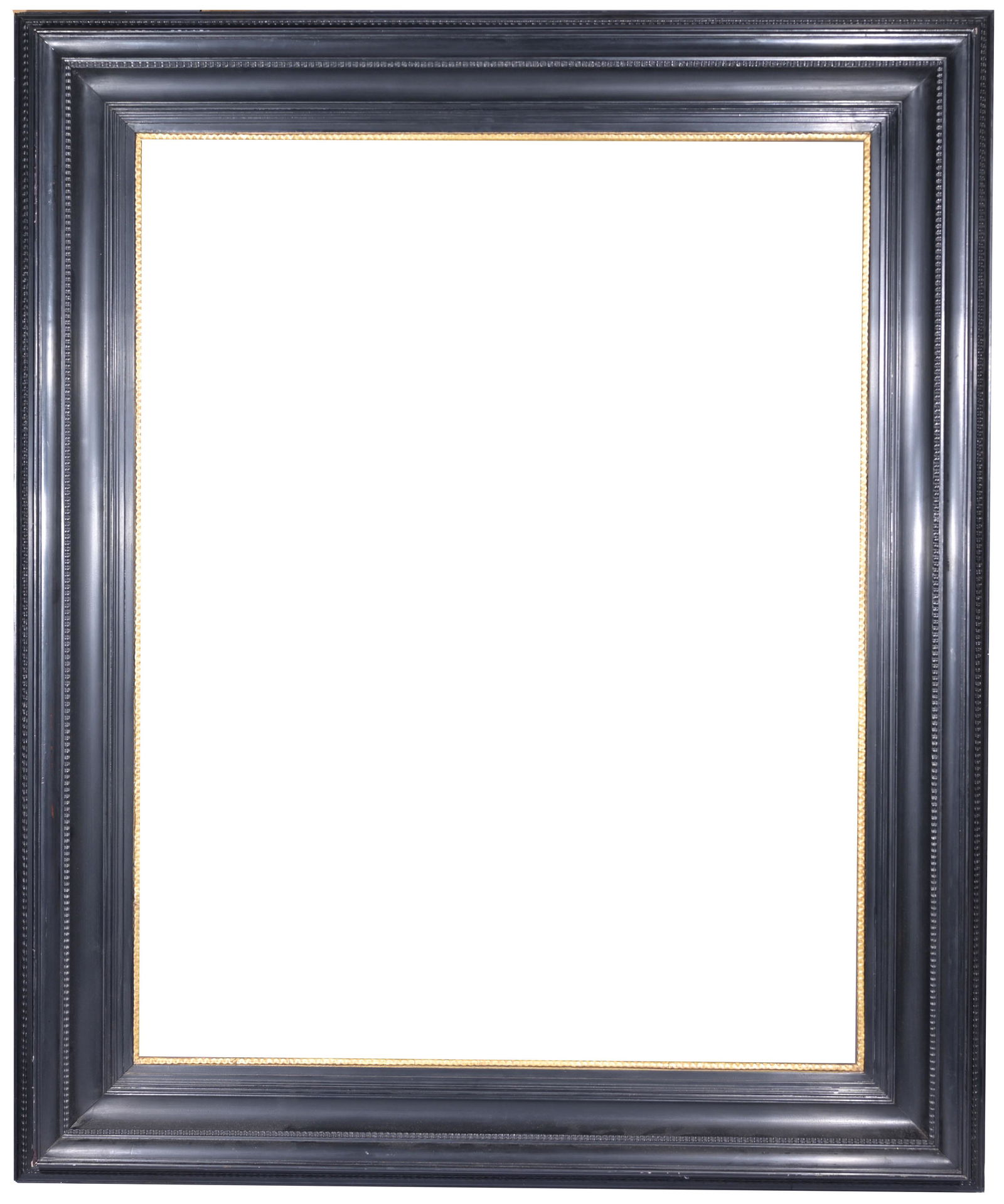 European 20th C Ebonized Frame. - 41.75 x 32 5/8 (1 of 8)