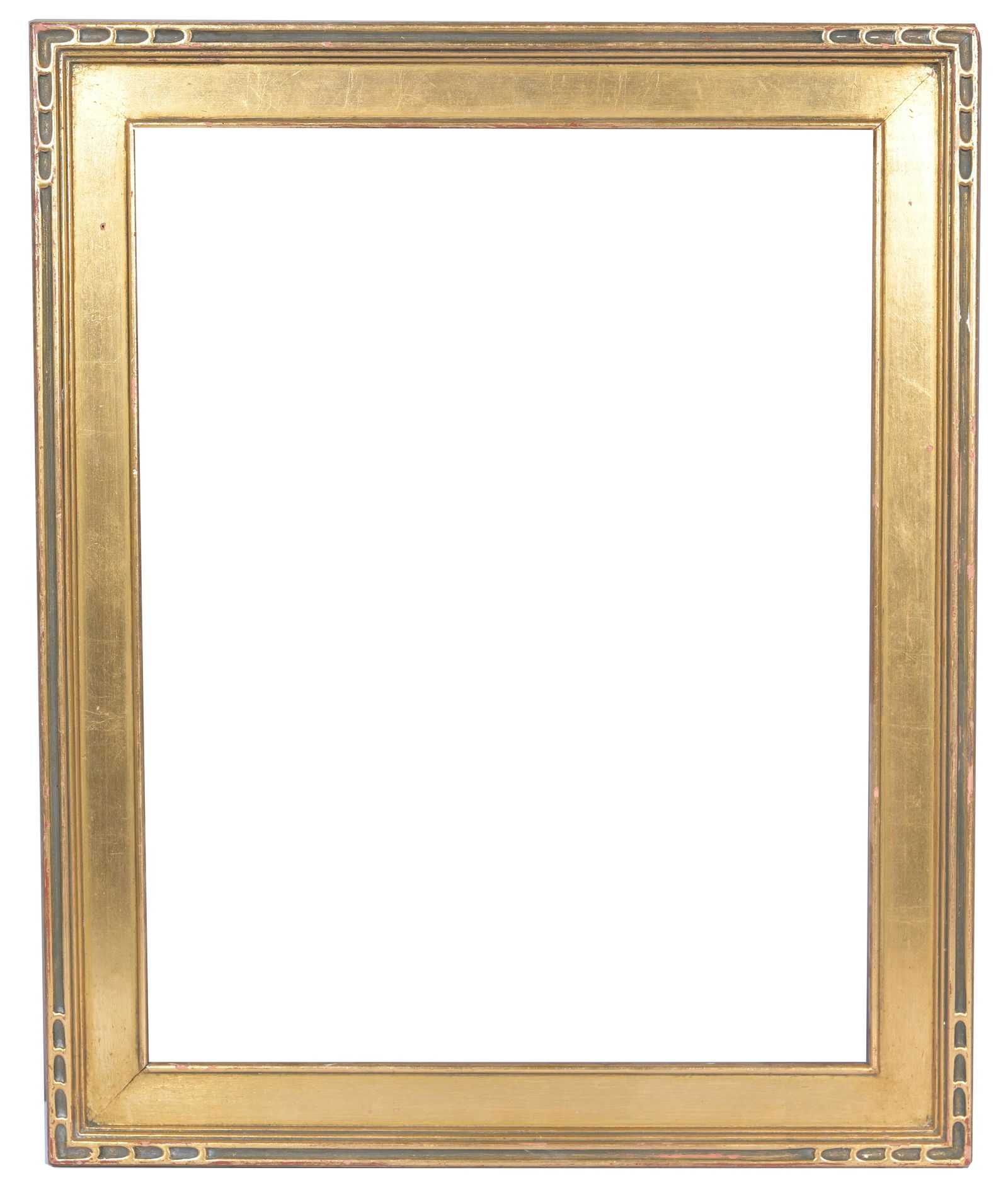 American 1910 Arts & Crafts Frame - 14 x 11: American 1910 Arts and Crafts Frame. Rabbet Size: 14 x 11 in. Overall Framed Size: 17 x 14 in. (91-114) (50) Provenance: The historic period frame collection of Eli Wilner. The collection previously i