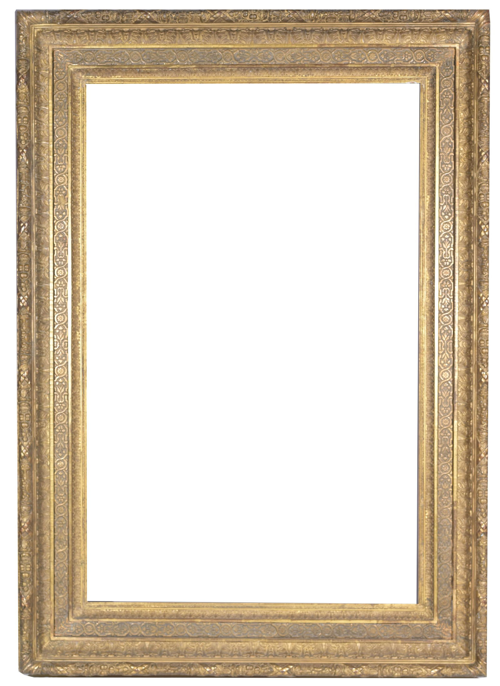 Large American 1870's Gilt Frame - 39.75 x 25.75 (1 of 8)