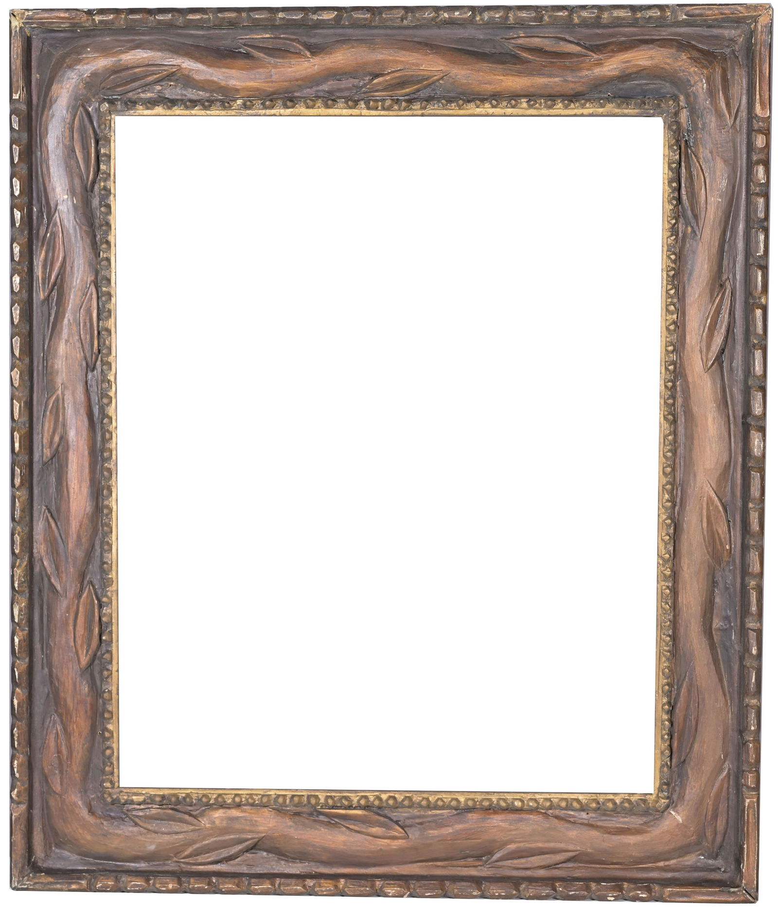 American 1950's Folk Art Frame - 30 1/8 x 24 1/8 (1 of 8)