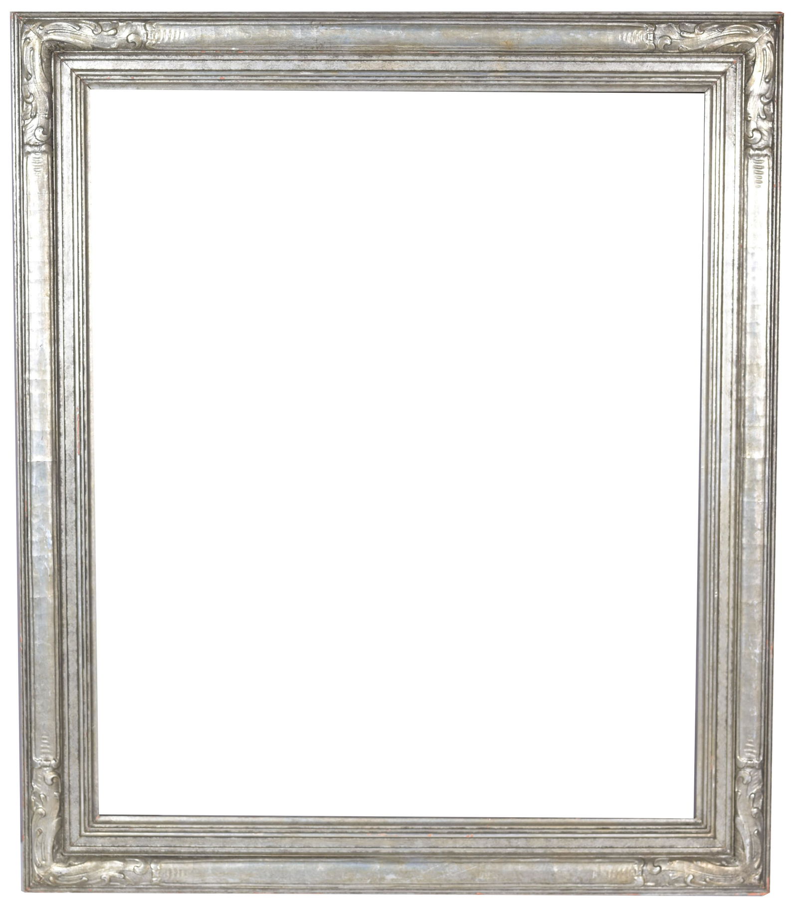 American c.1910-20 Silver Frame- 24 3/8 x 20.25 (1 of 7)