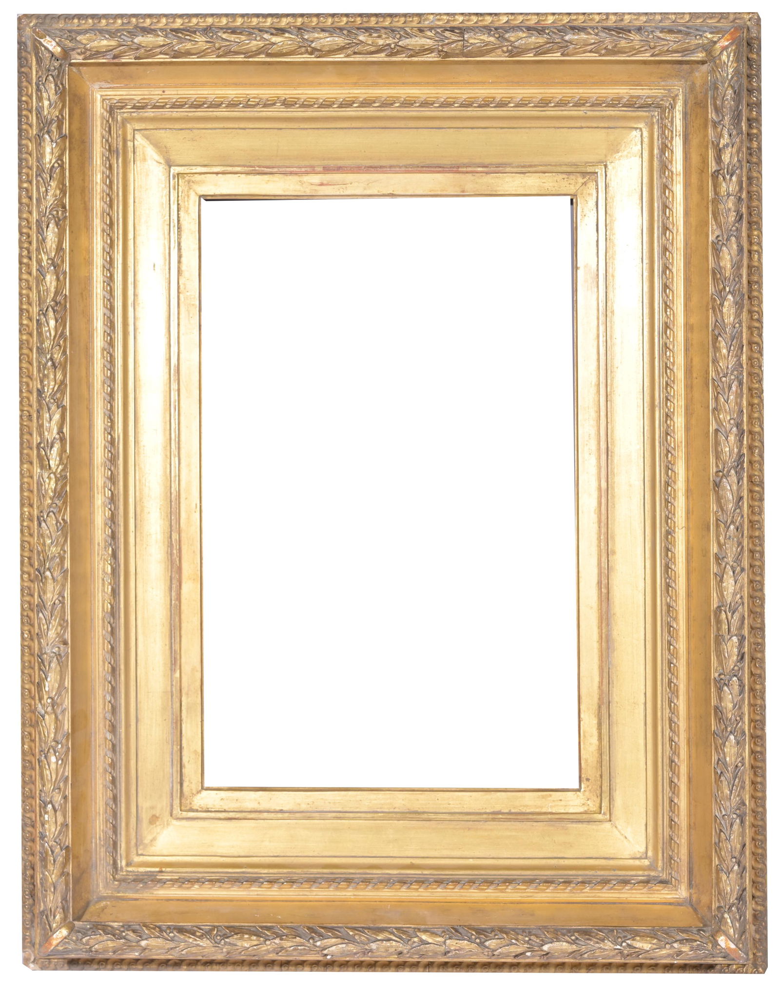 European 19th C. Gilt Wood Frame - 14 1/8 x 9 1/8 (1 of 8)