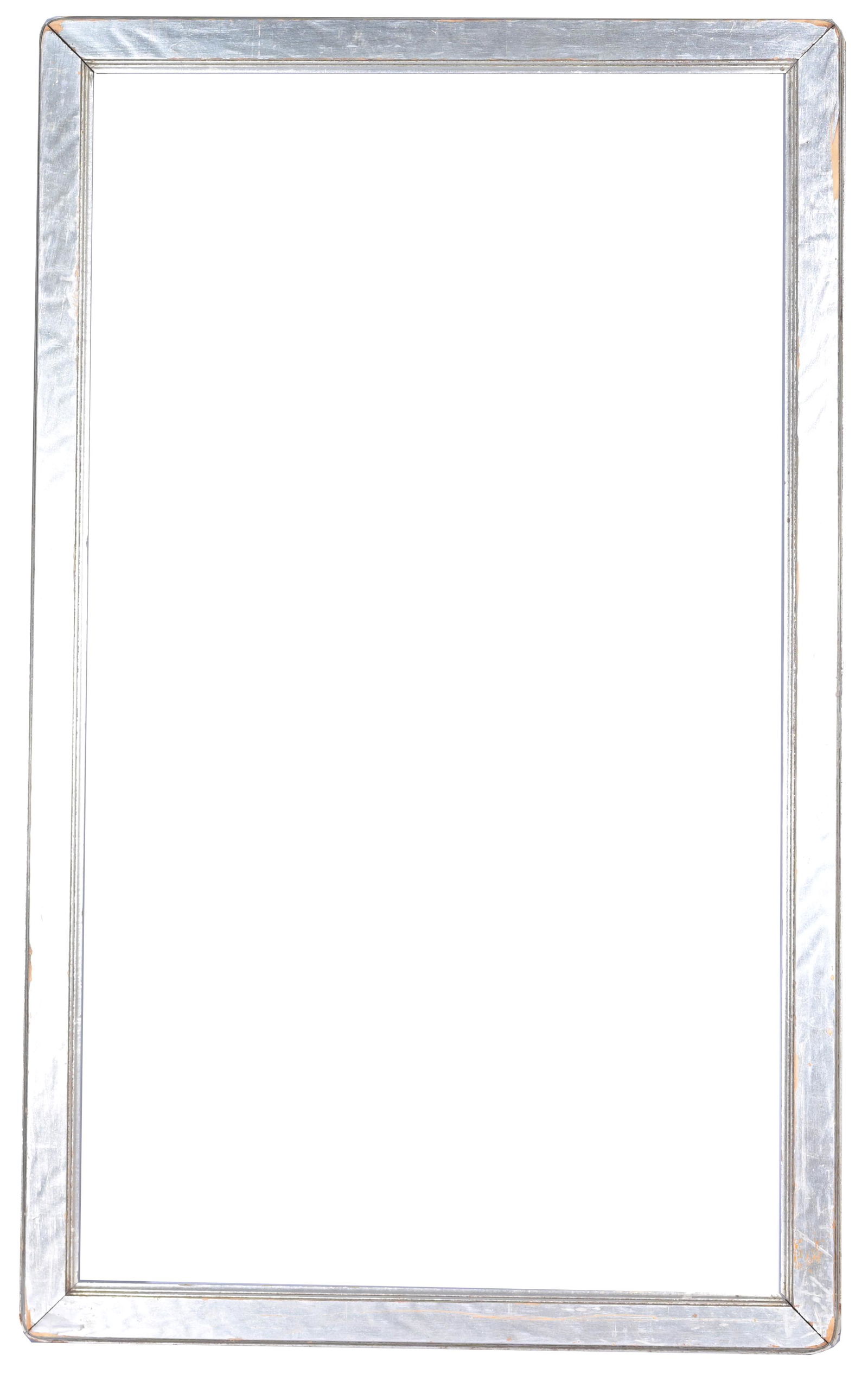 American 1950's Silver Frame - 38 1/8 x 22 1/8 (1 of 8)