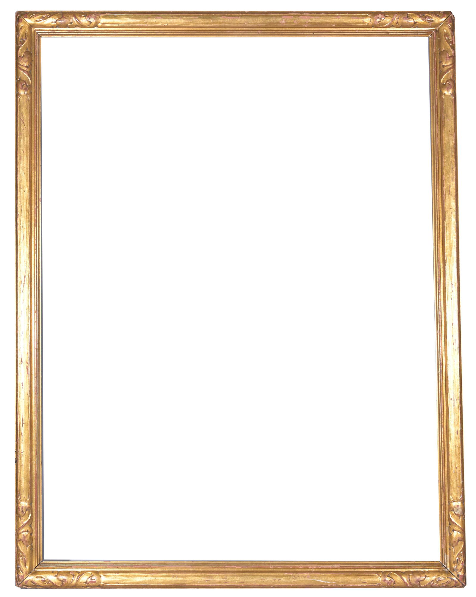 American 1920's Gilt Wood Frame - 40 1/8 x 30.5 (1 of 8)