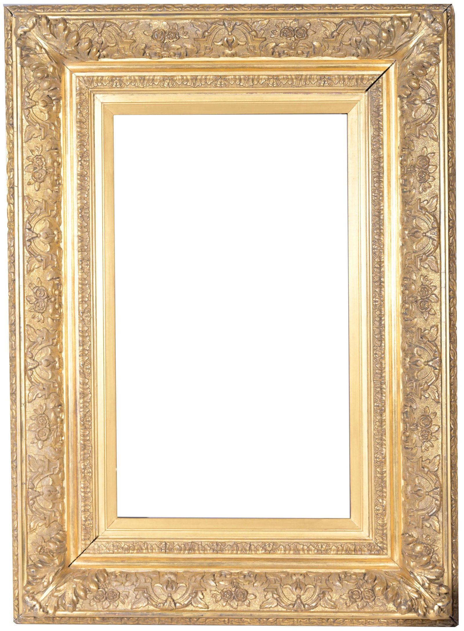 19th C. Barbizon Gilt/Wood Frame - 24.25 x 14.25 (1 of 8)