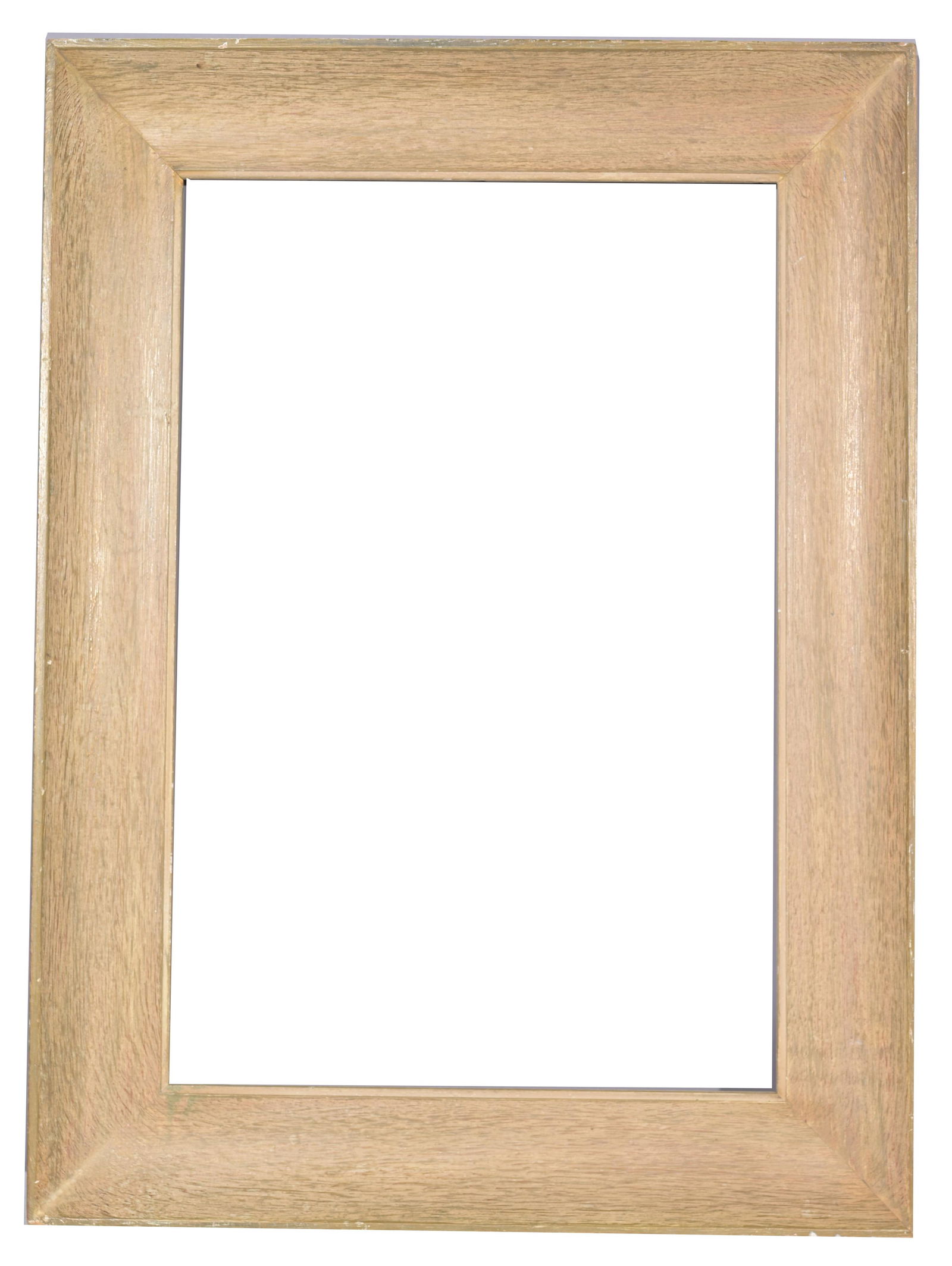 American 1950's Frame - 24 1/8 x 16.5: American 1950's Frame. Rabbet Size: 24 1/8 x 16.5 in. Overall Framed Size: 30.5 x 22 in. (07-80) (48) Provenance: The historic period frame collection of Eli Wilner. The collection previously included