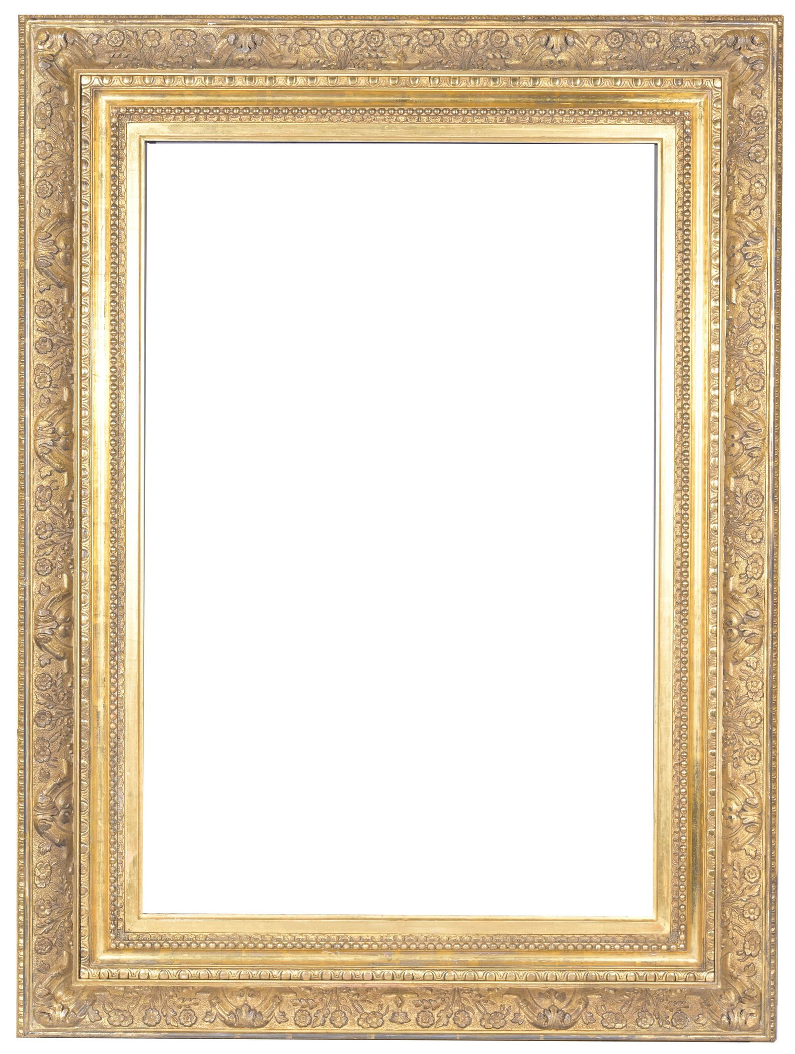 American 1880's Gilt Wood Frame- 30 5/8 x 20.5 (1 of 9)