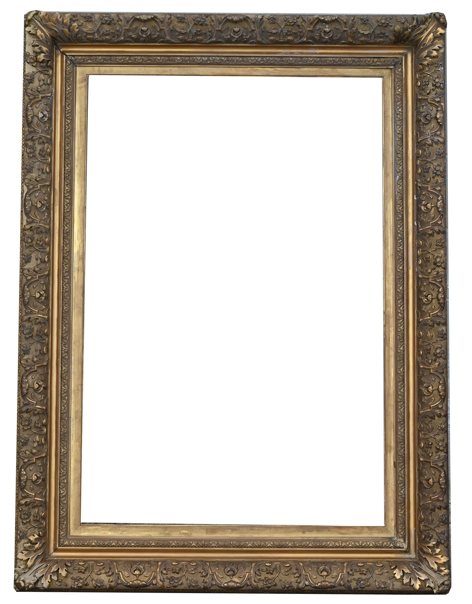 Large English 19th C. Frame- 48 1/8 x 32 1/8 (1 of 7)