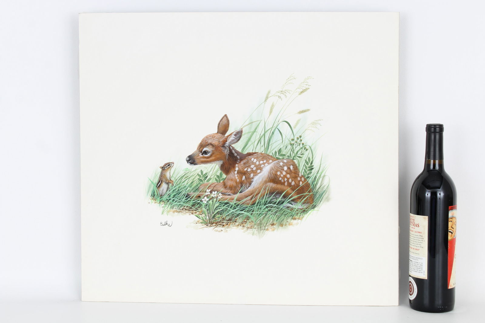 Don Balke (B. 1933) "White-tailed Deer" (1 of 4)