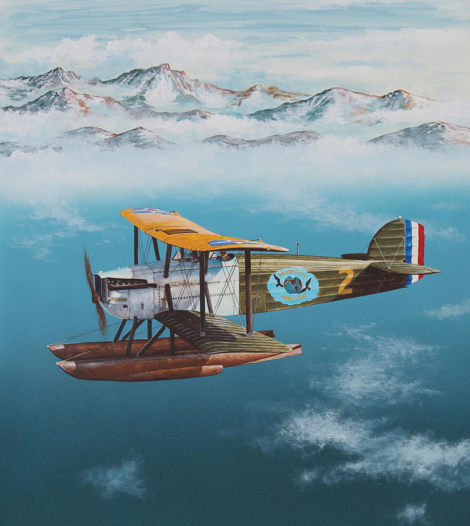 Steve Ferguson (B. 1946) "Douglas World Cruiser" (1 of 5)