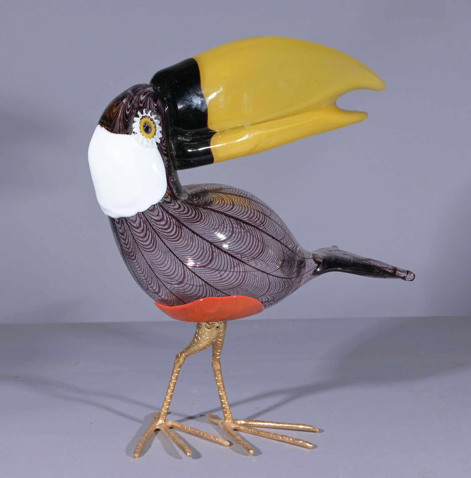 Licio Zanetti Murano Glass Toucan (1 of 4)