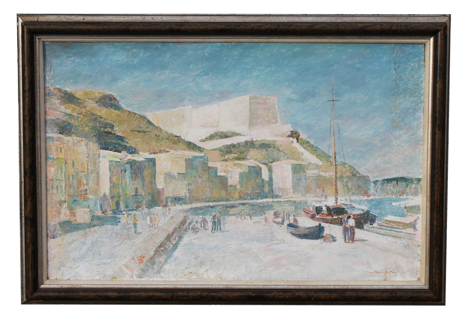 Jose Fabri-Conti (1910-1994) "South of Corsica" (1 of 6)