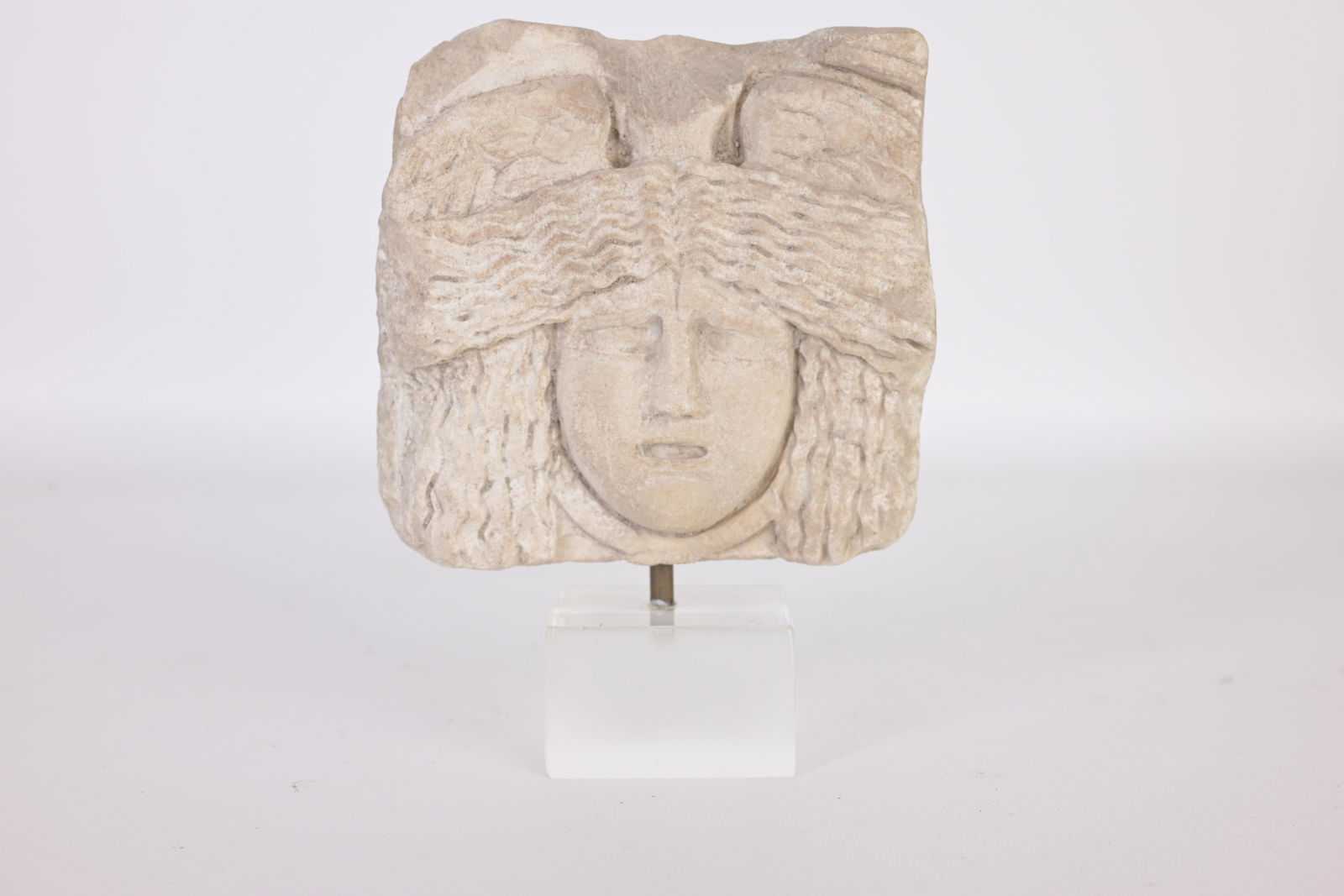 Ancient Carved Marble Figure (1 of 5)