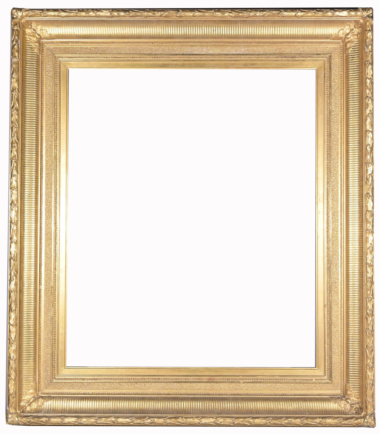 American 1870's Hudson River - 30.25 x 25.25: American 1870's Rabbet Size: 30.25 x 25.25 in. Overall Framed Size: 41 x 36 in. (99-290) (103) Provenance: The historic period frame collection of Eli Wilner. The collection previously included frames