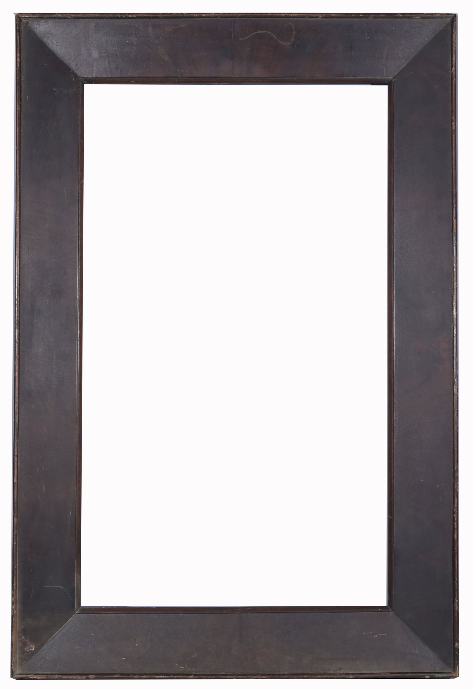 American folk 19th C. - 26.25 x 15 1/8: American folk 19th C. Rabbet Size: 26.25 x 15 1/8 in. Overall Framed Size: 31 x 20.5 in. (07-77) (107) Provenance: The historic period frame collection of Eli Wilner. The collection previously include