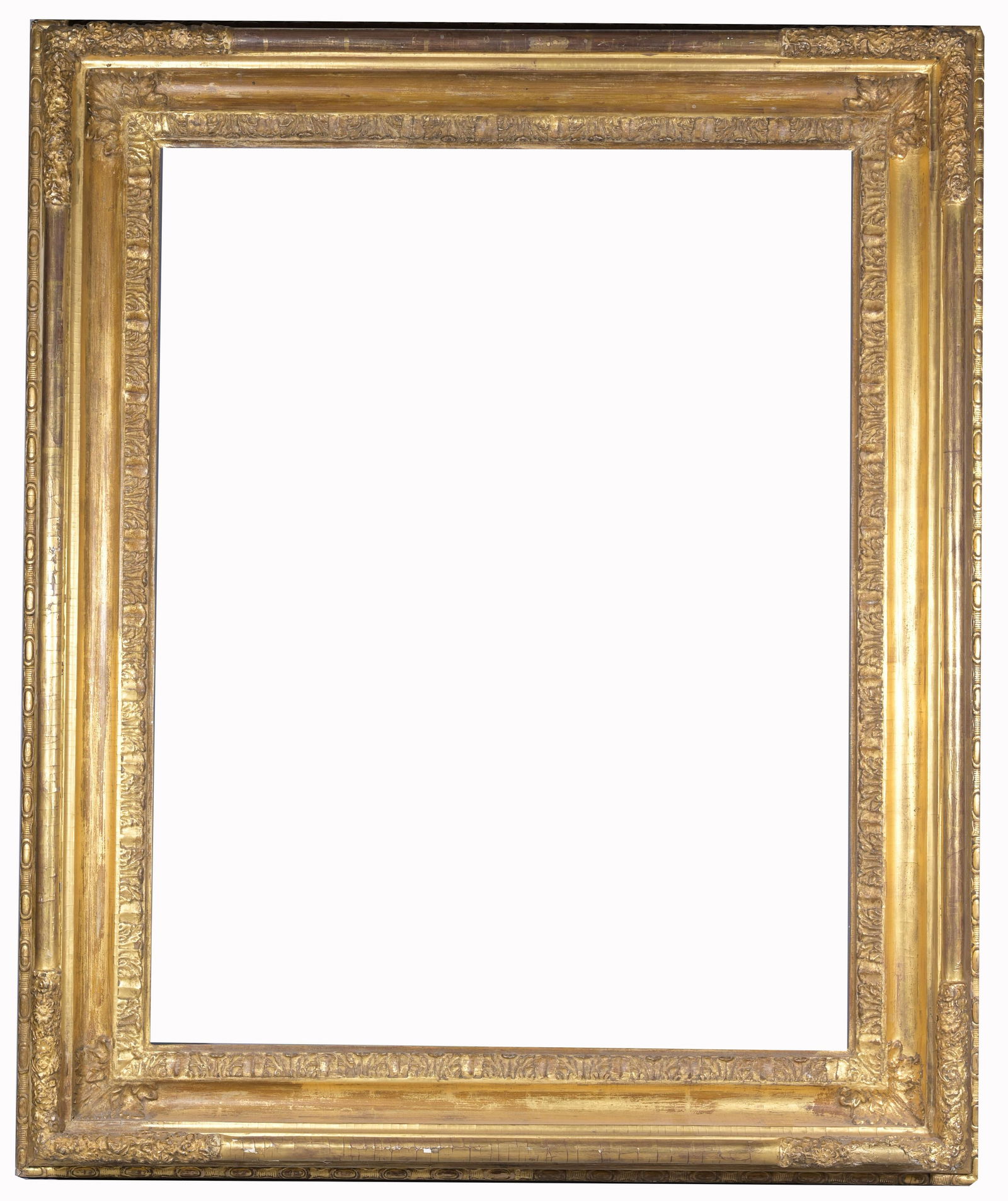 American 1830's Large Gilt Frame- 36.5 x 28.5 (1 of 8)