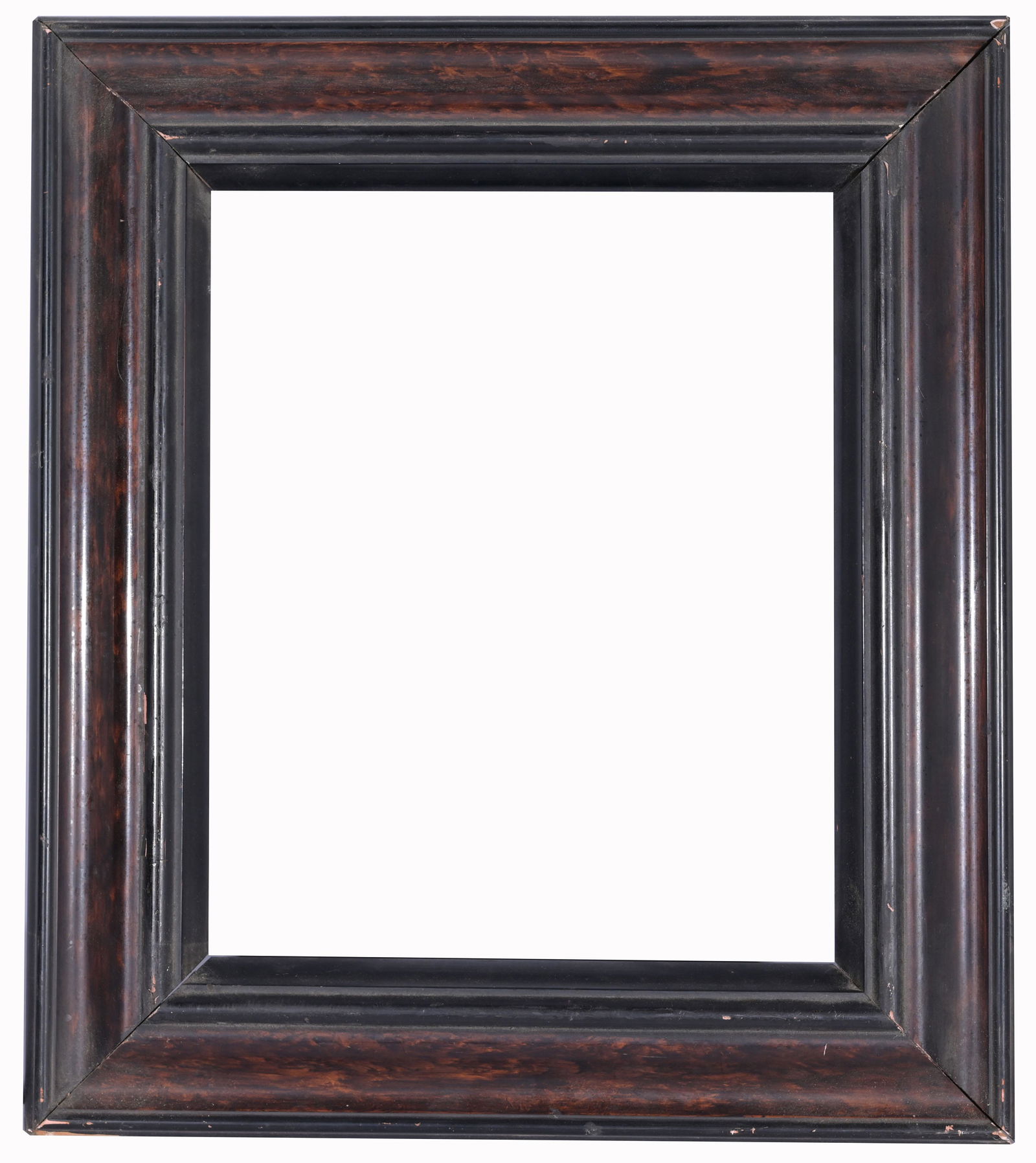 European 1930-50's Frame - 9.75 x 8.25: European 1930-50's Frame Rabbet Size: 9.75 x 8.25 in. Overall Framed Size: 13 x 11.5 in. (06-80) (96) Provenance: The historic period frame collection of Eli Wilner. The collection previously included