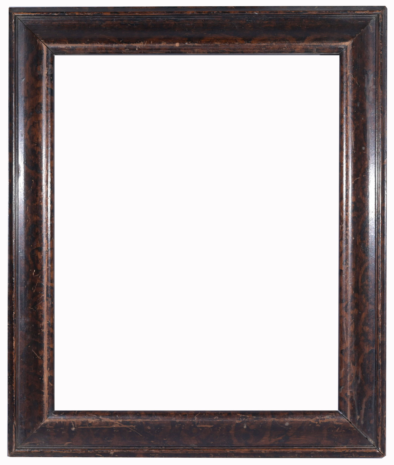 European 19th C. - 20 1/8 x 16 1/8: European 19th C. Ebonoized Frame. Rabbet Size: 20 1/8 x 16 1/8 in. Overall Framed Size: 25 x 21 in. (95-101) (96) Provenance: The historic period frame collection of Eli Wilner. The collection previou