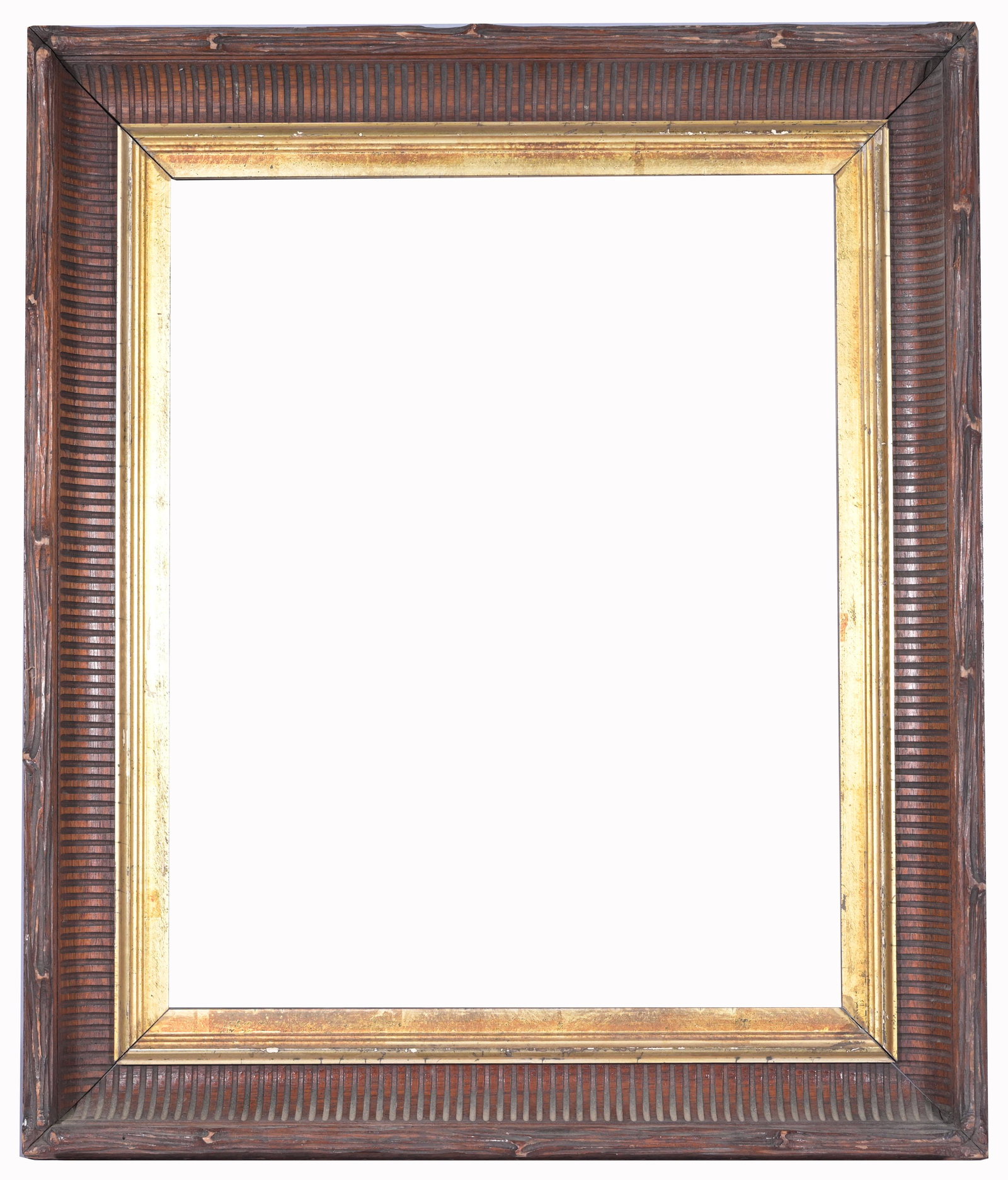 American 1880's - 16.5 x 13.25: American 1880's Rabbet Size: 16.5 x 13.25 in. Overall Framed Size: 22 x 18.5 in. (97-330) (103) Provenance: The historic period frame collection of Eli Wilner. The collection previously included frame